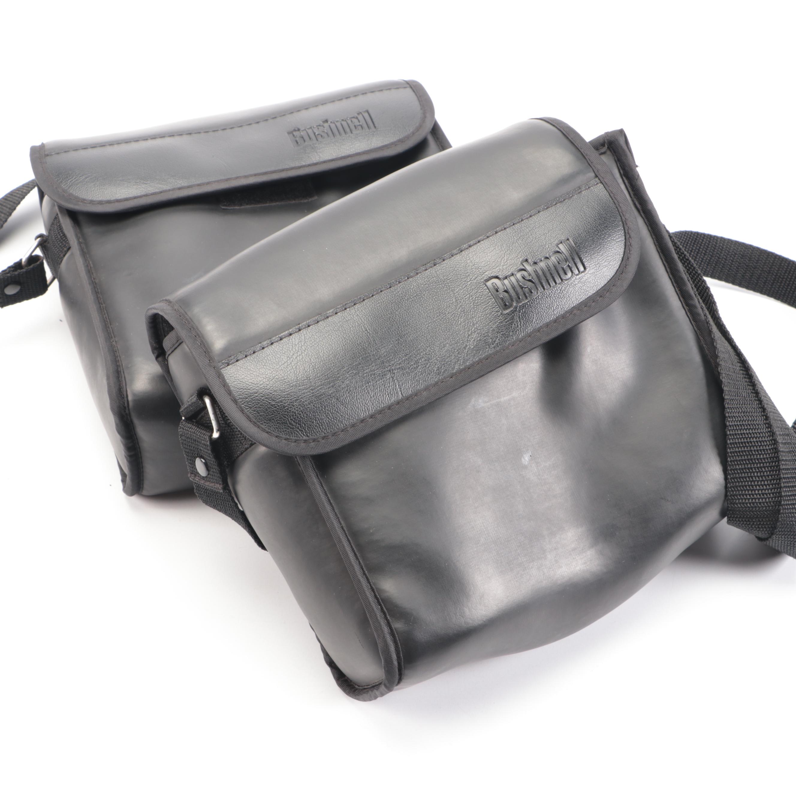 Bushnell Binoculars with Carrying Bags