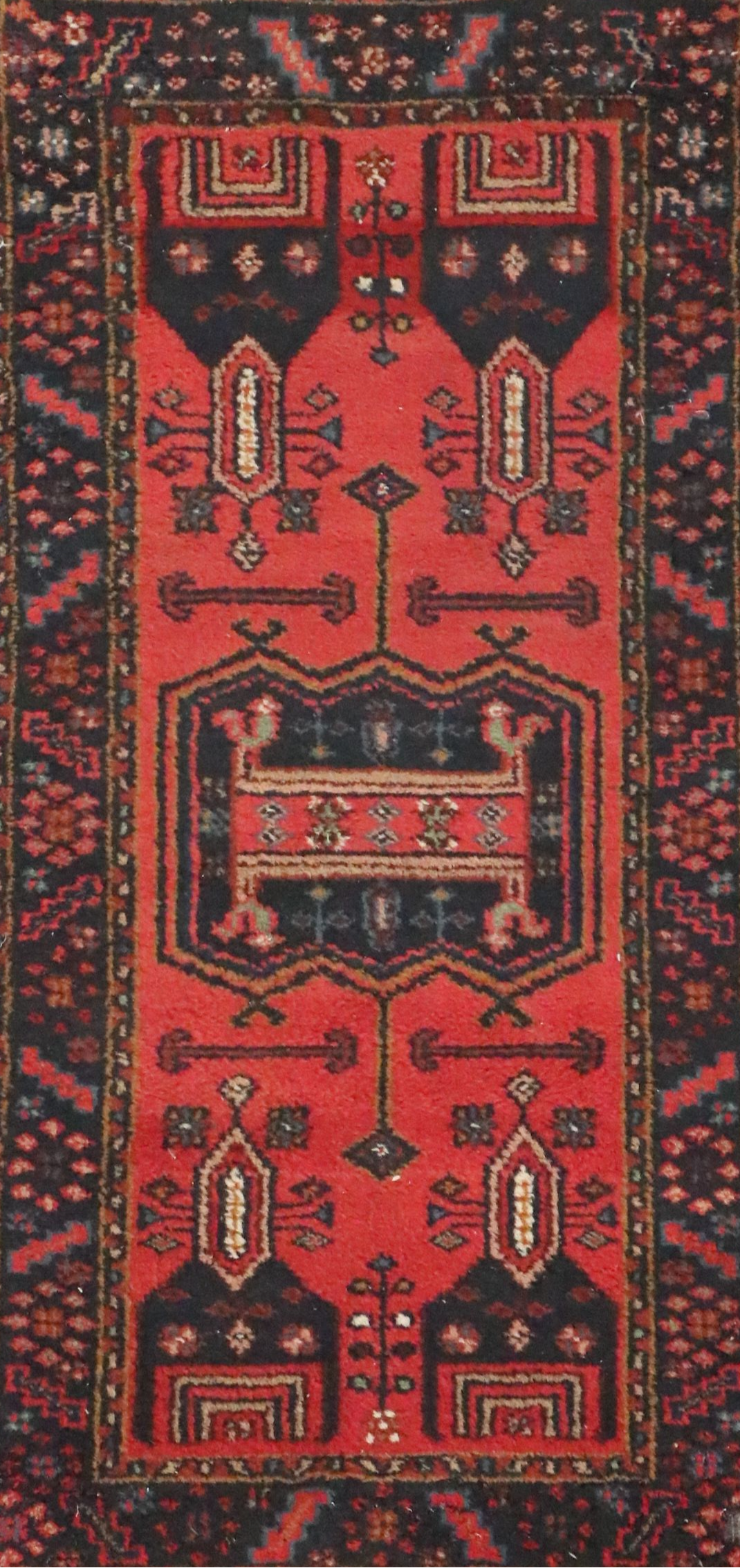 2'2 x 4'5 Hand-Knotted Afghan Baluch Accent Rug