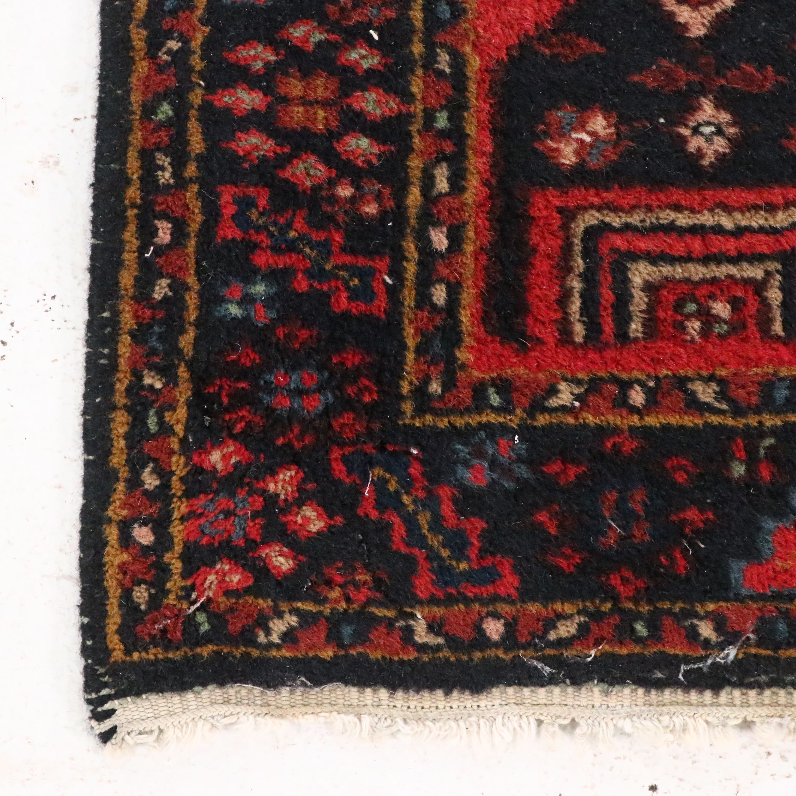 2'2 x 4'5 Hand-Knotted Afghan Baluch Accent Rug