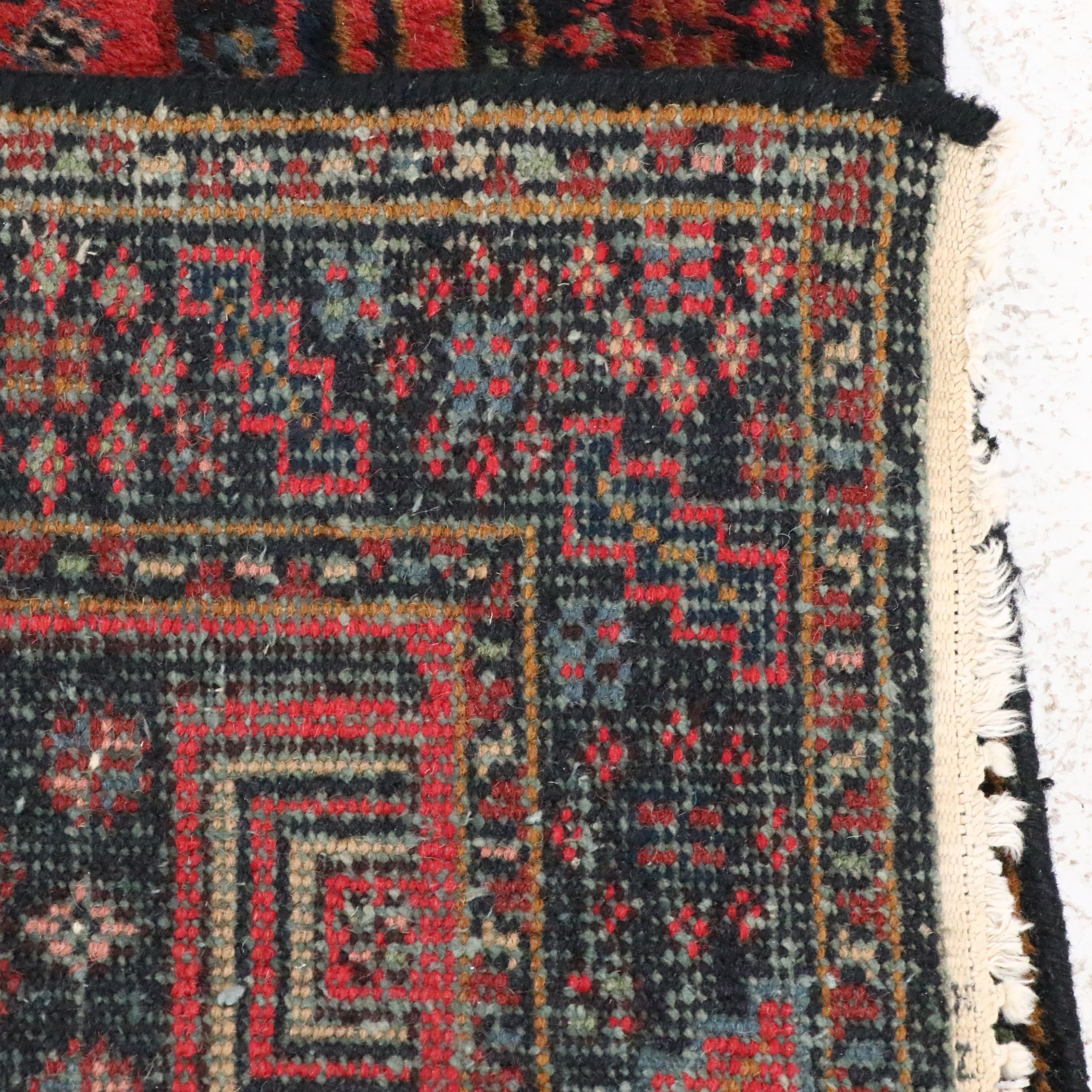 2'2 x 4'5 Hand-Knotted Afghan Baluch Accent Rug