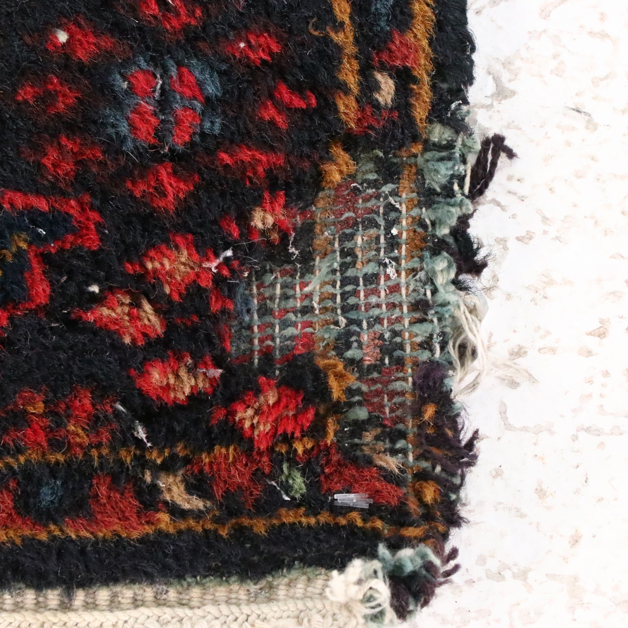 2'2 x 4'5 Hand-Knotted Afghan Baluch Accent Rug