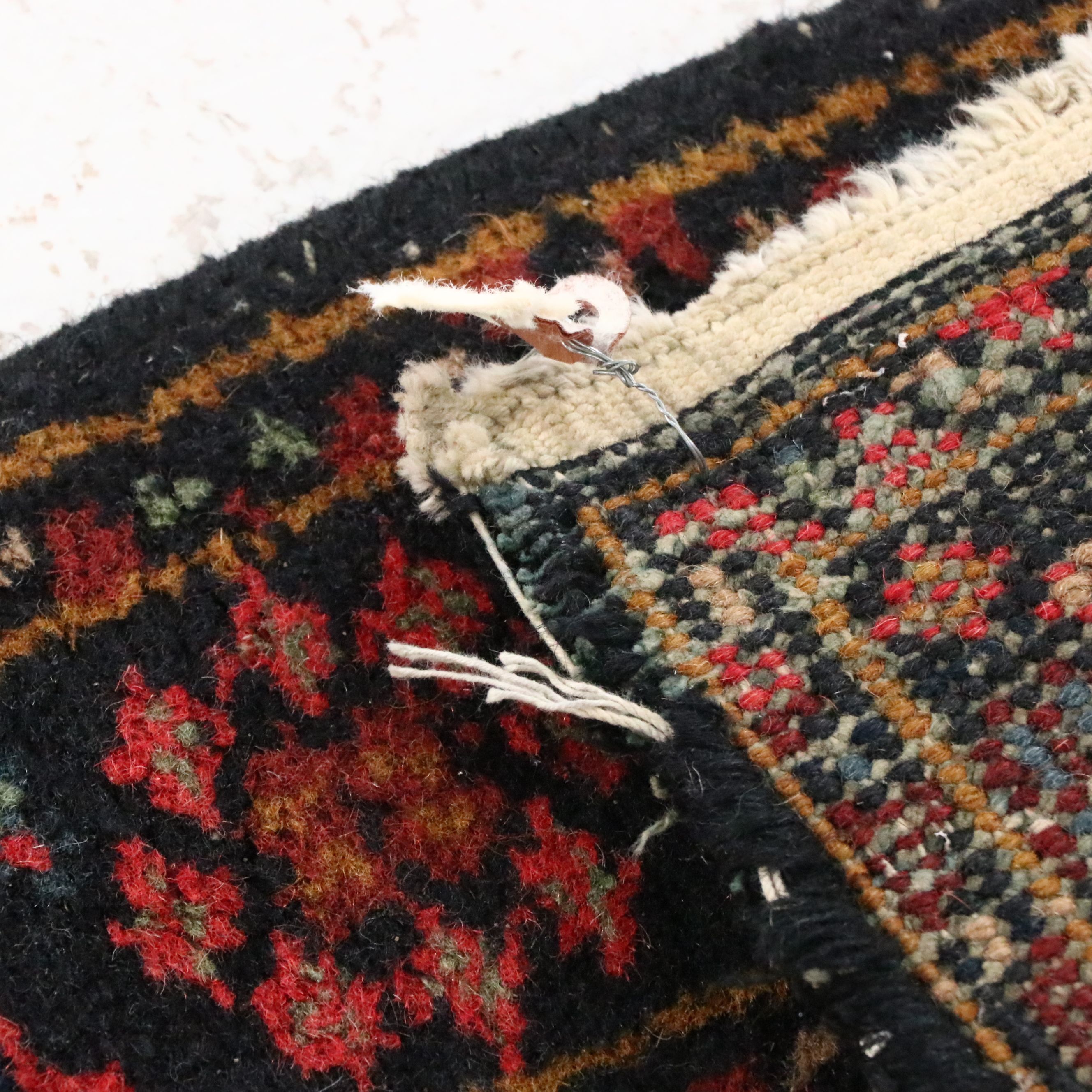 2'2 x 4'5 Hand-Knotted Afghan Baluch Accent Rug