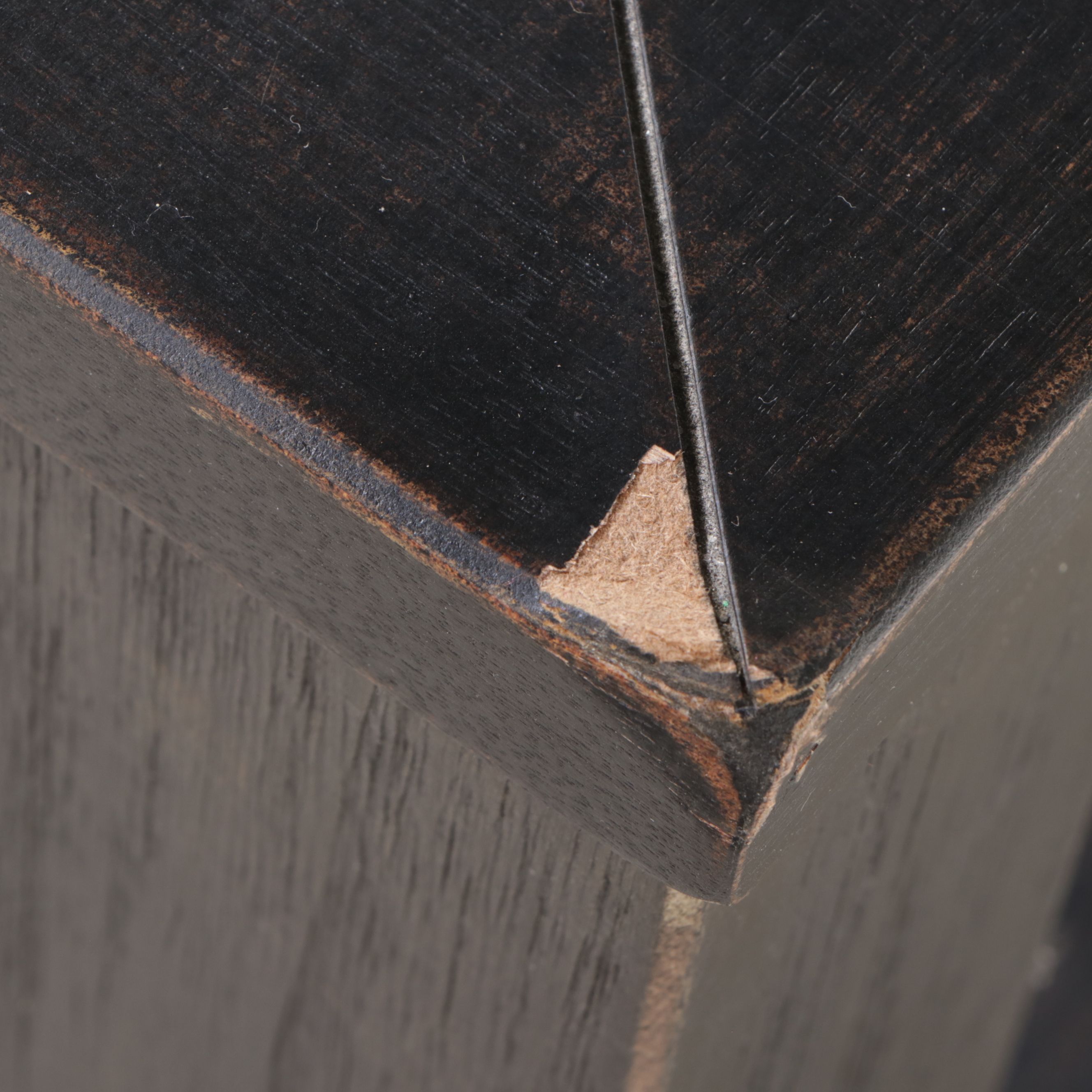 Contemporary Painted Wooden Console Table