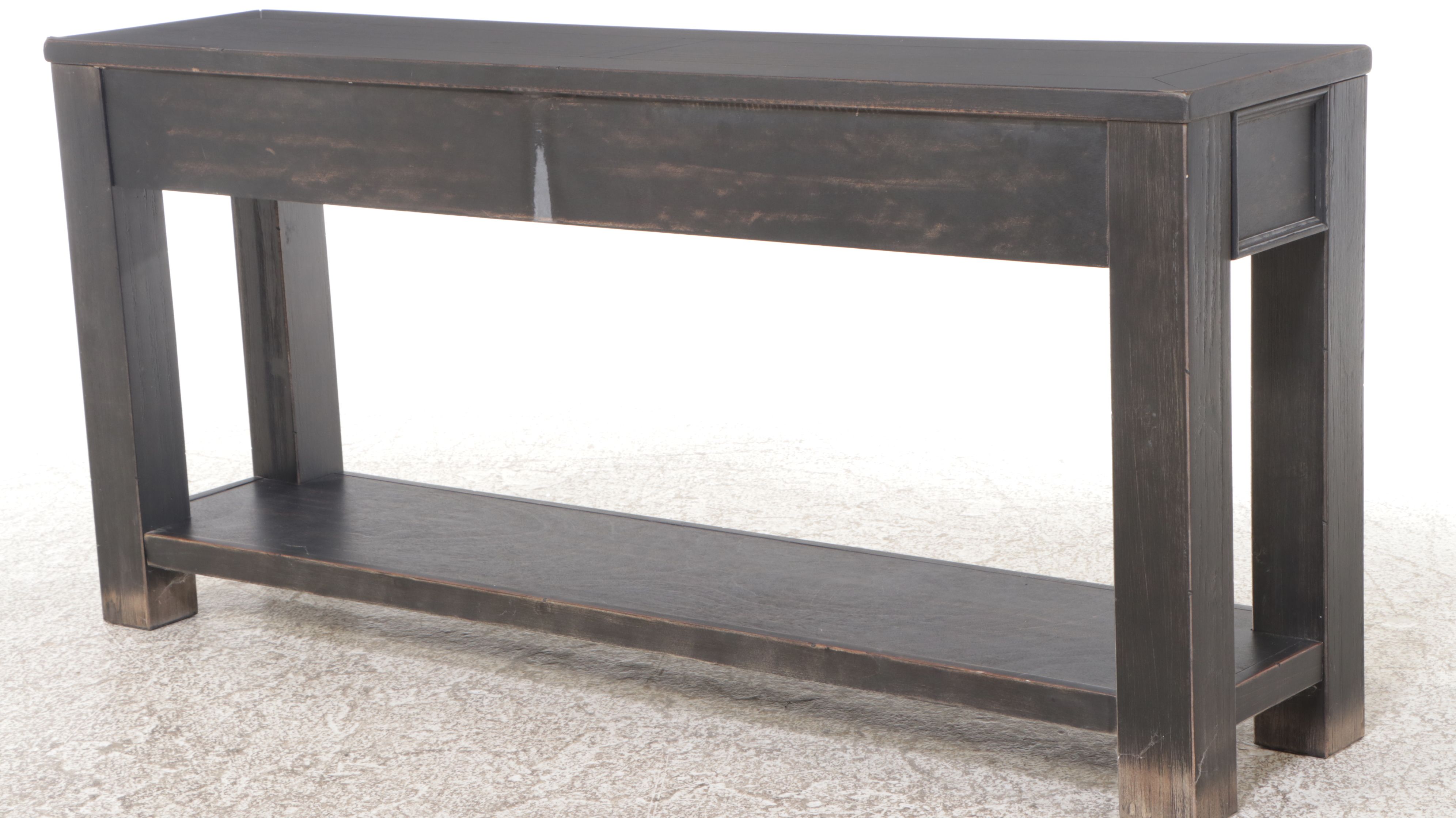 Contemporary Painted Wooden Console Table