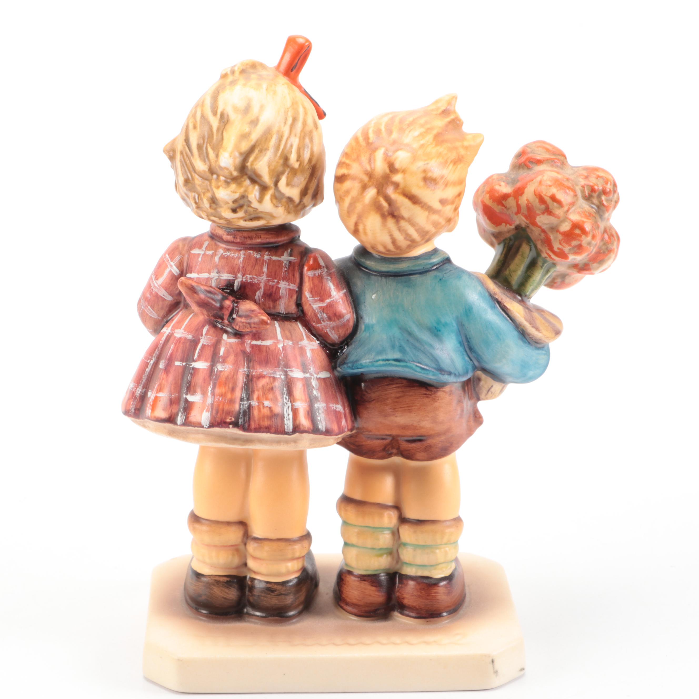 Goebel "The Love Lives On" and More Porcelain Figurines, Late 20th C.