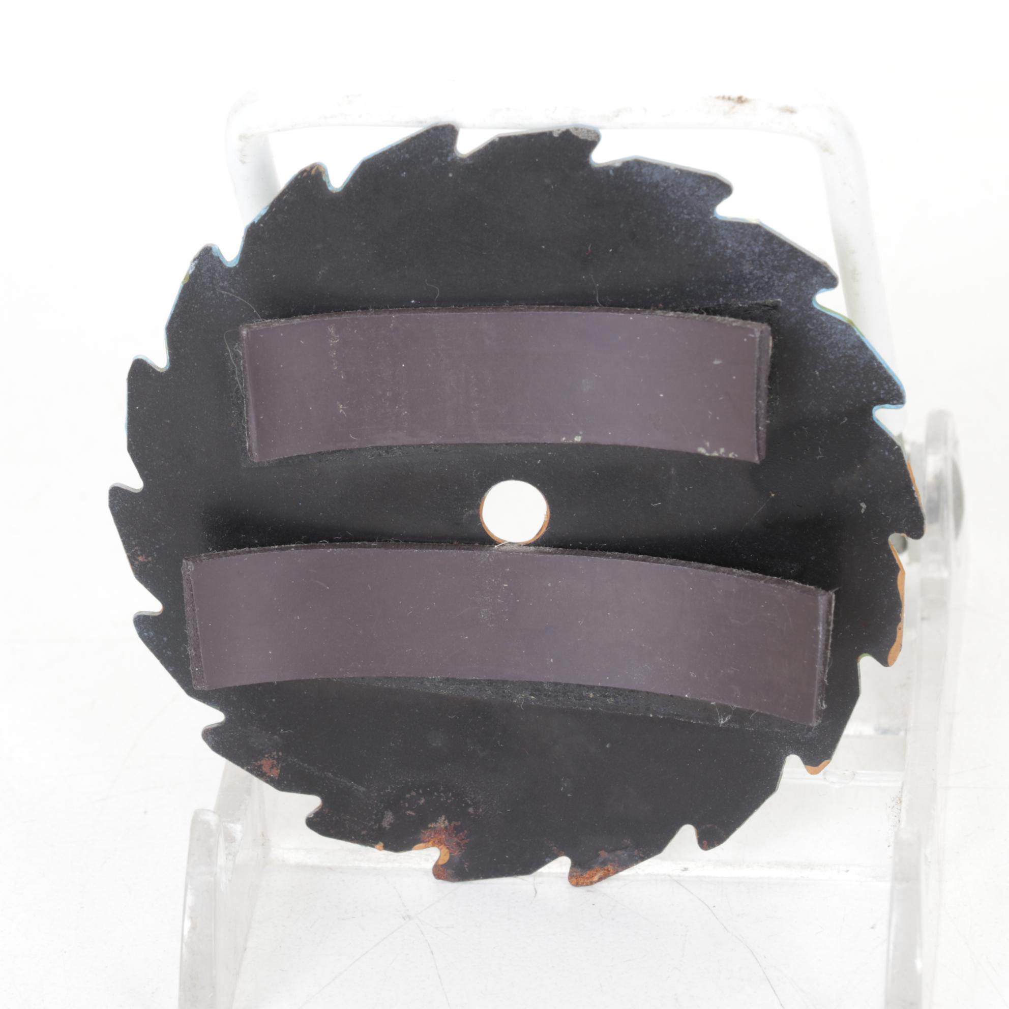 Smoky Mountain Artist Gallery Hand-Painted Saw Blade with More Outhouse Decor