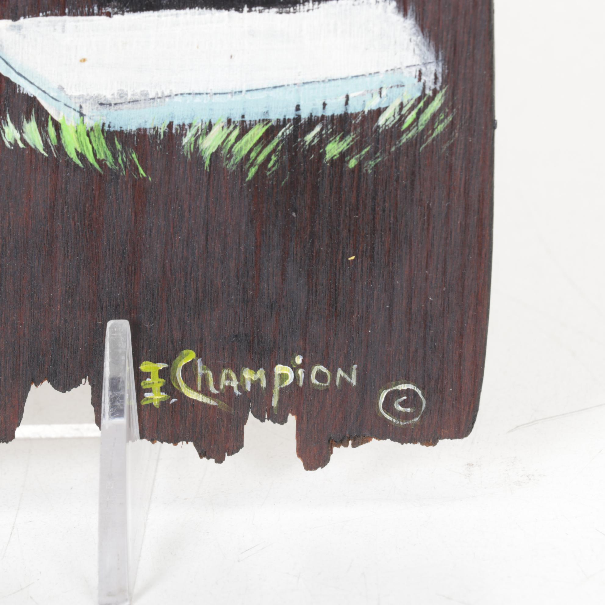 Smoky Mountain Artist Gallery Hand-Painted Saw Blade with More Outhouse Decor