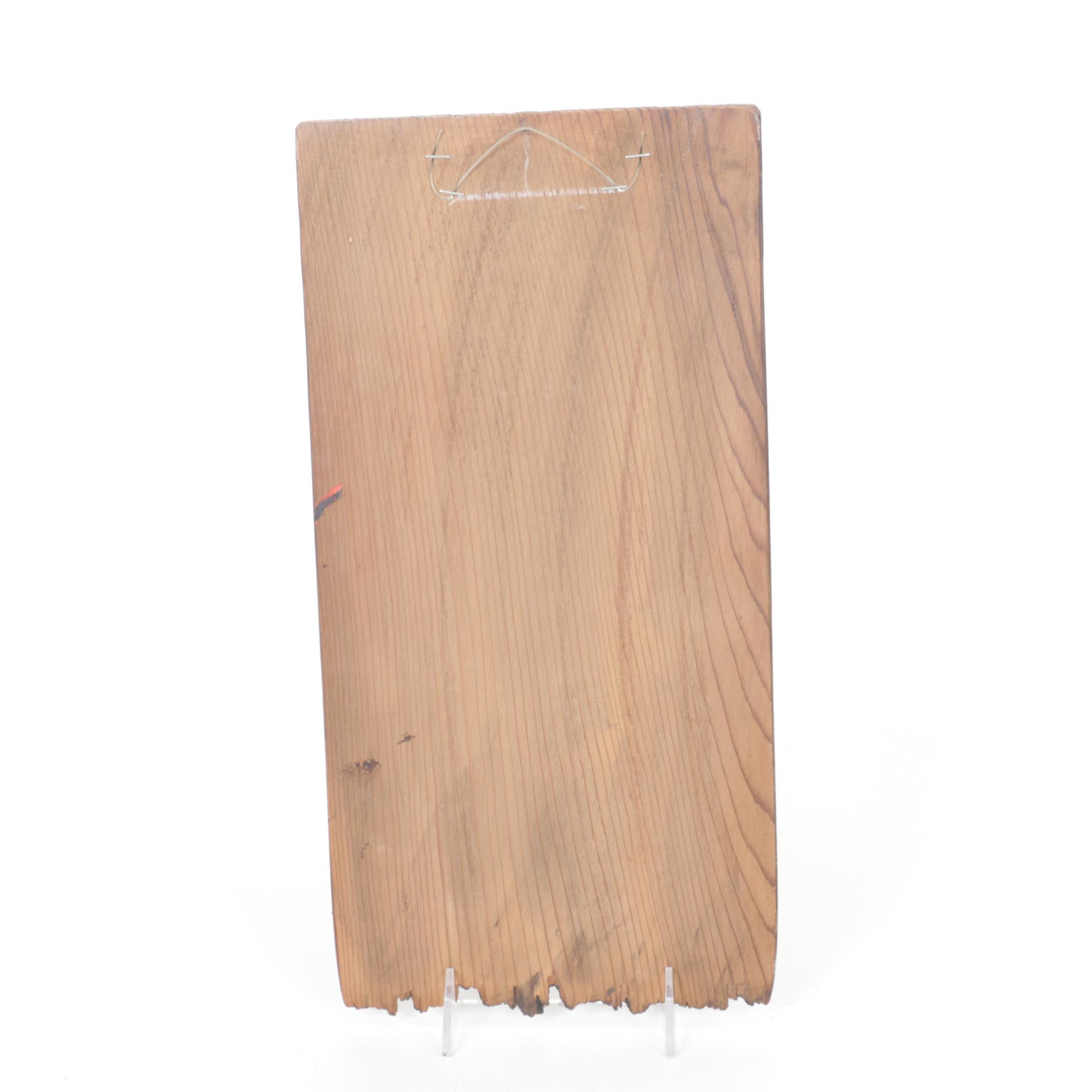 Smoky Mountain Artist Gallery Hand-Painted Saw Blade with More Outhouse Decor