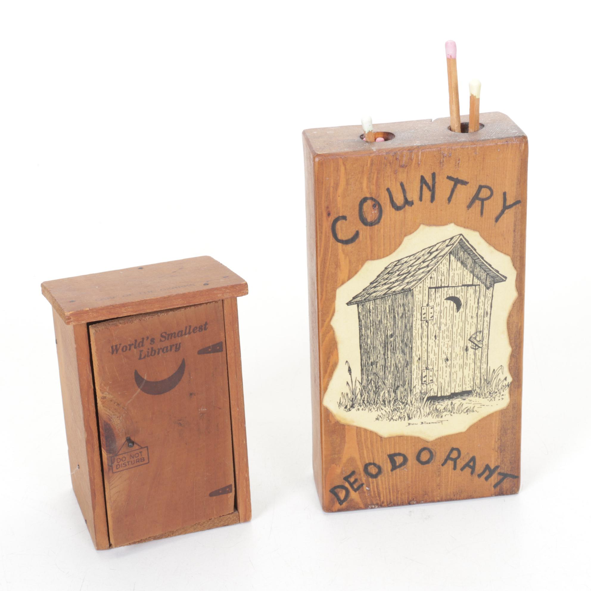 Smoky Mountain Artist Gallery Hand-Painted Saw Blade with More Outhouse Decor