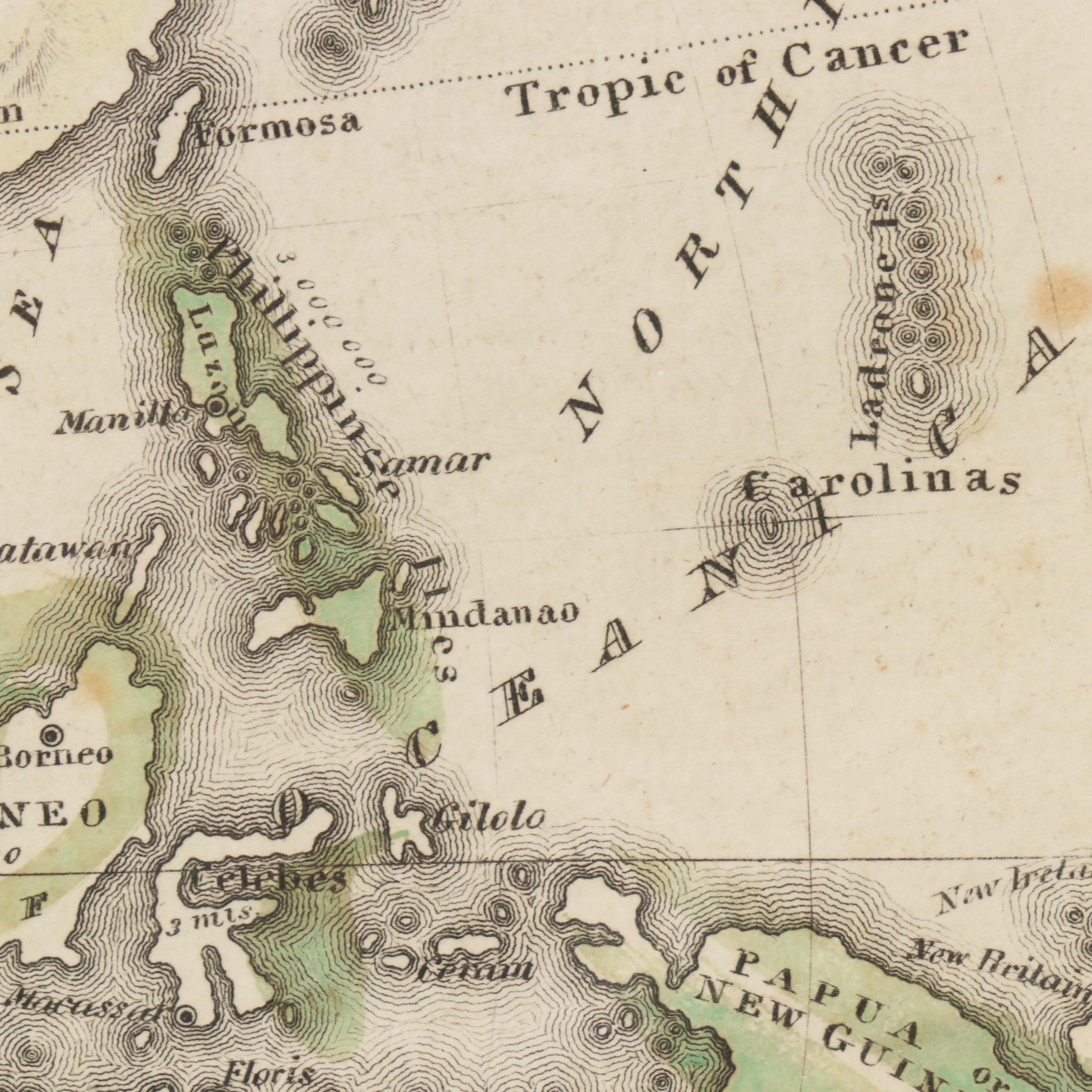 Hand-Colored Engraving Maps "Asia" and "Europe"