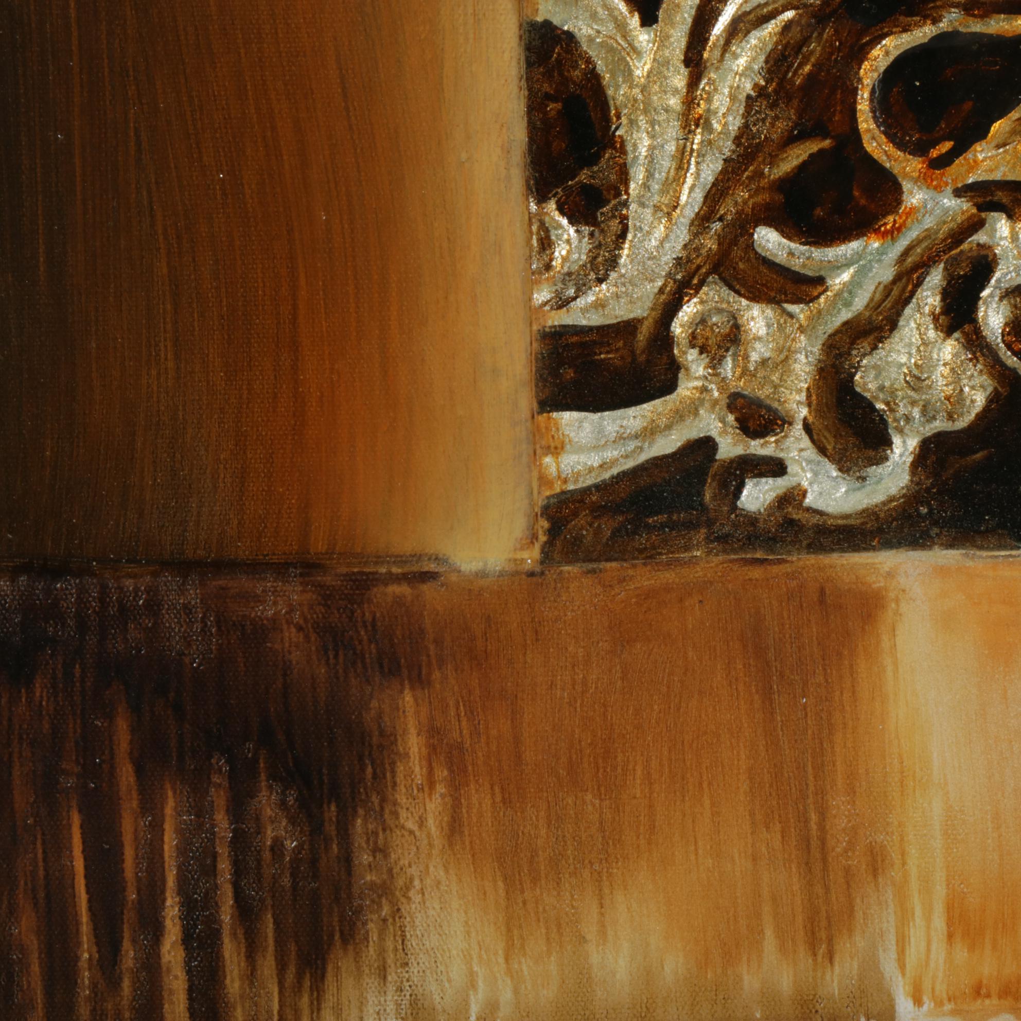 Abstract Oil Diptych, 21st Century