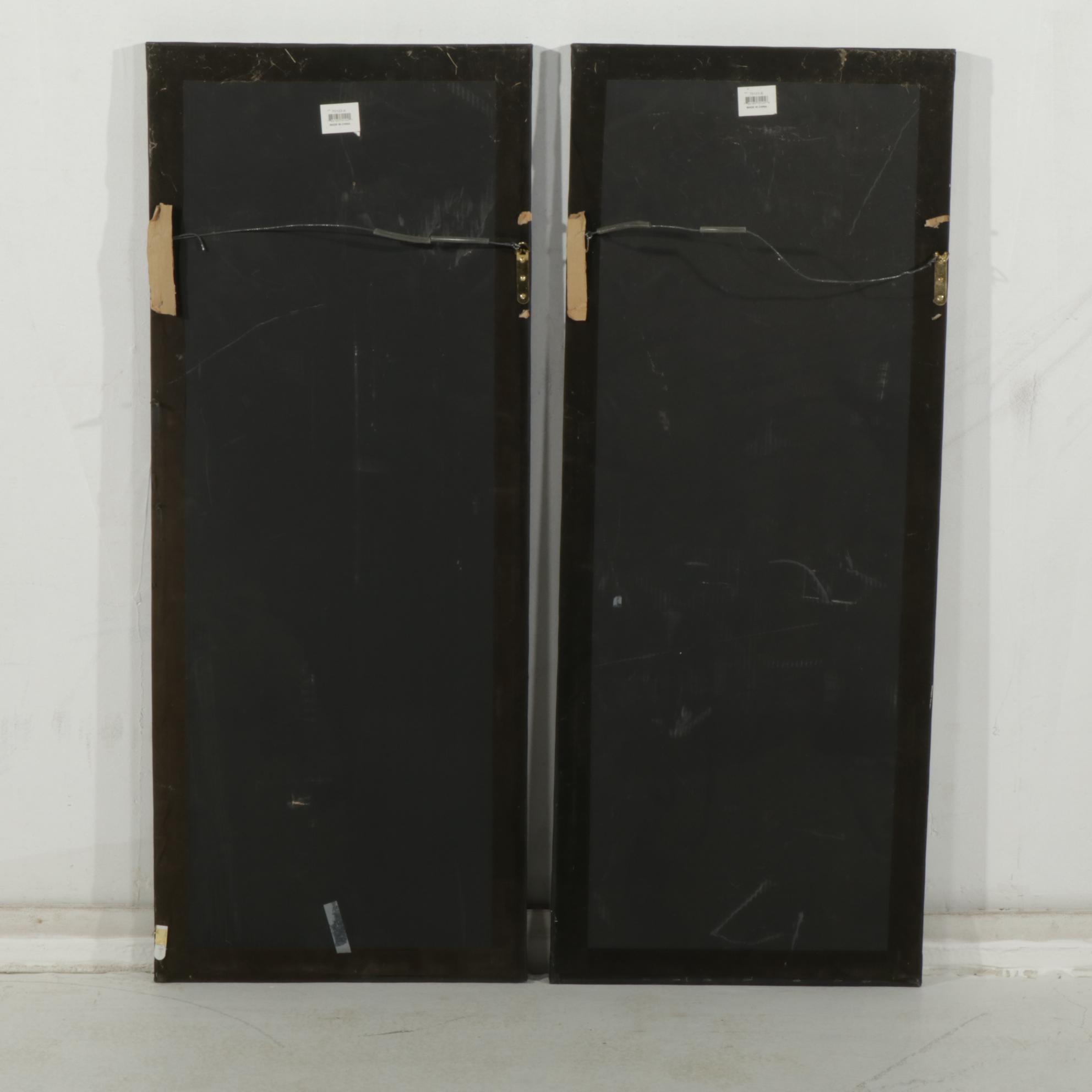 Abstract Oil Diptych, 21st Century