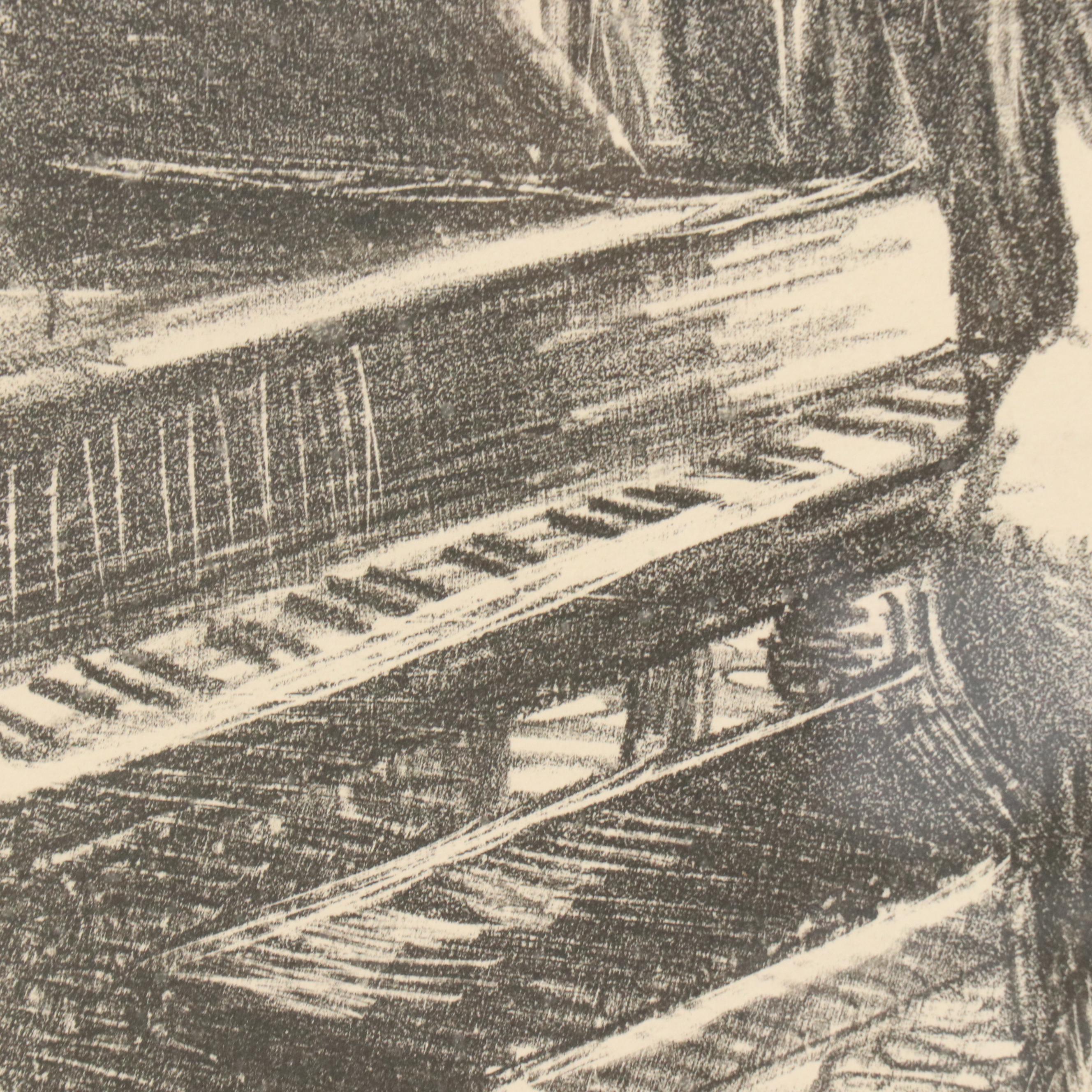 Robert Fabe Figurative Lithograph, 1938