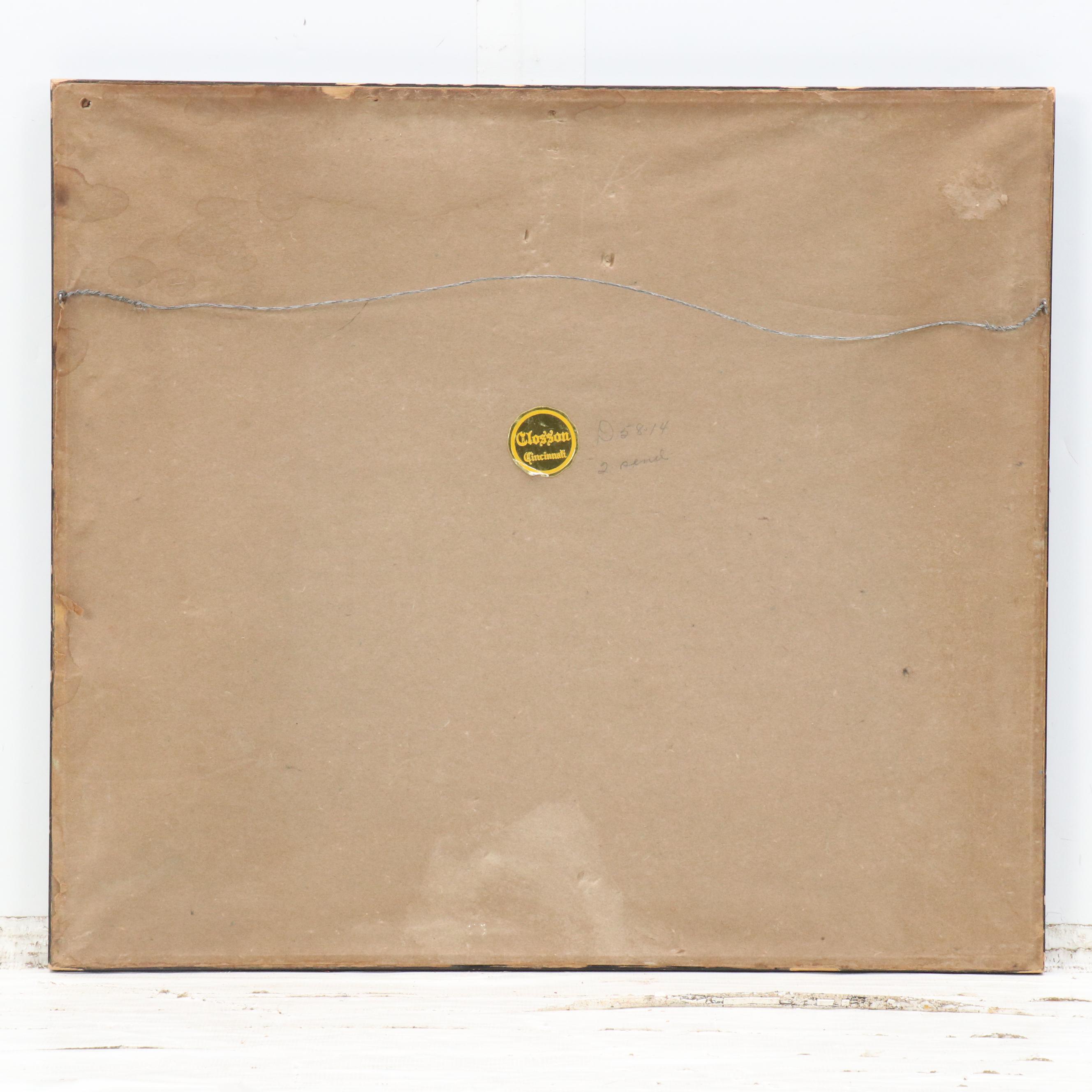 Robert Fabe Figurative Lithograph, 1938