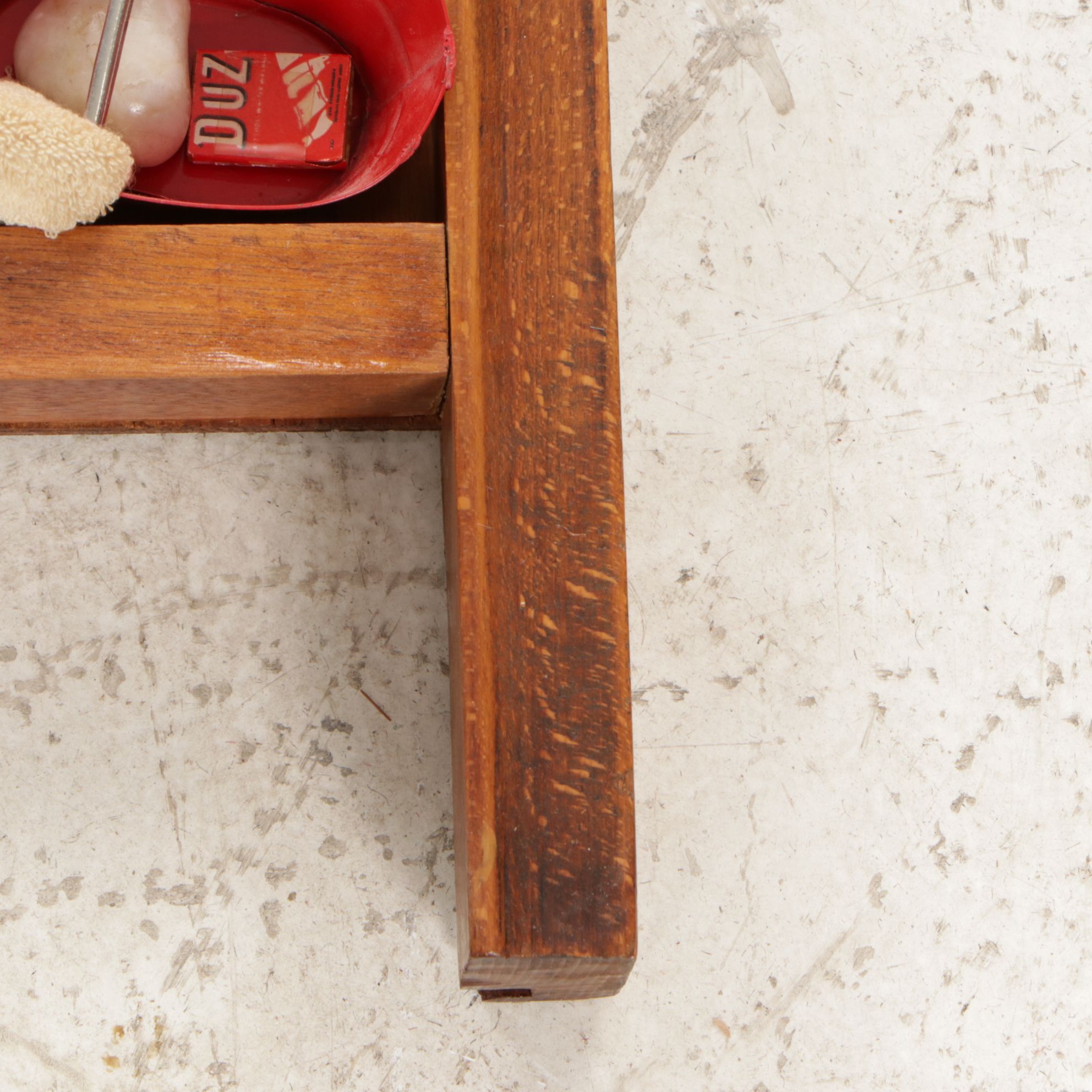 Wooden Printer's Letterpress Tray with Miniatures, Memorabilia and More