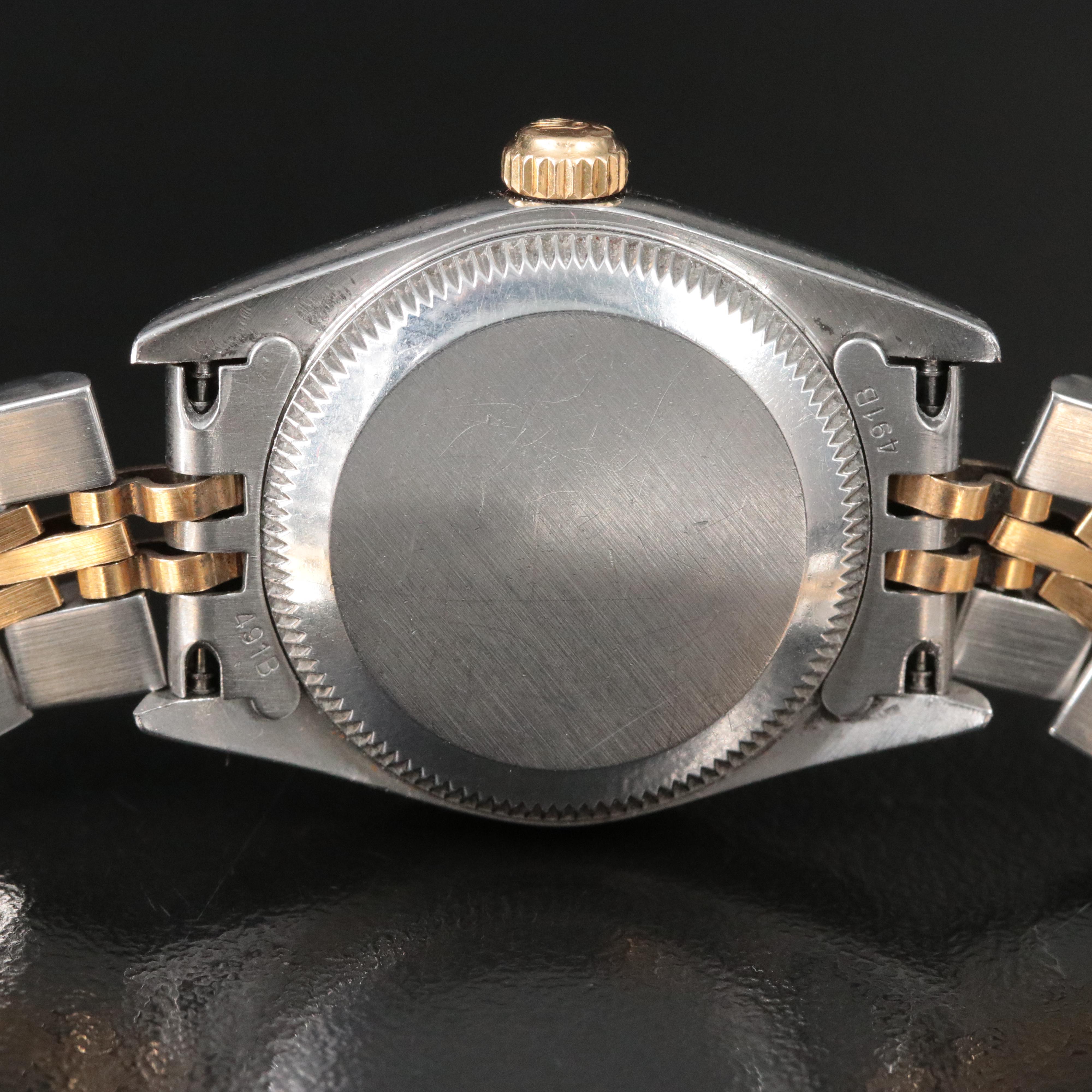 2002 Rolex Oyster Perpetual Two-Tone Model 76193 Watch