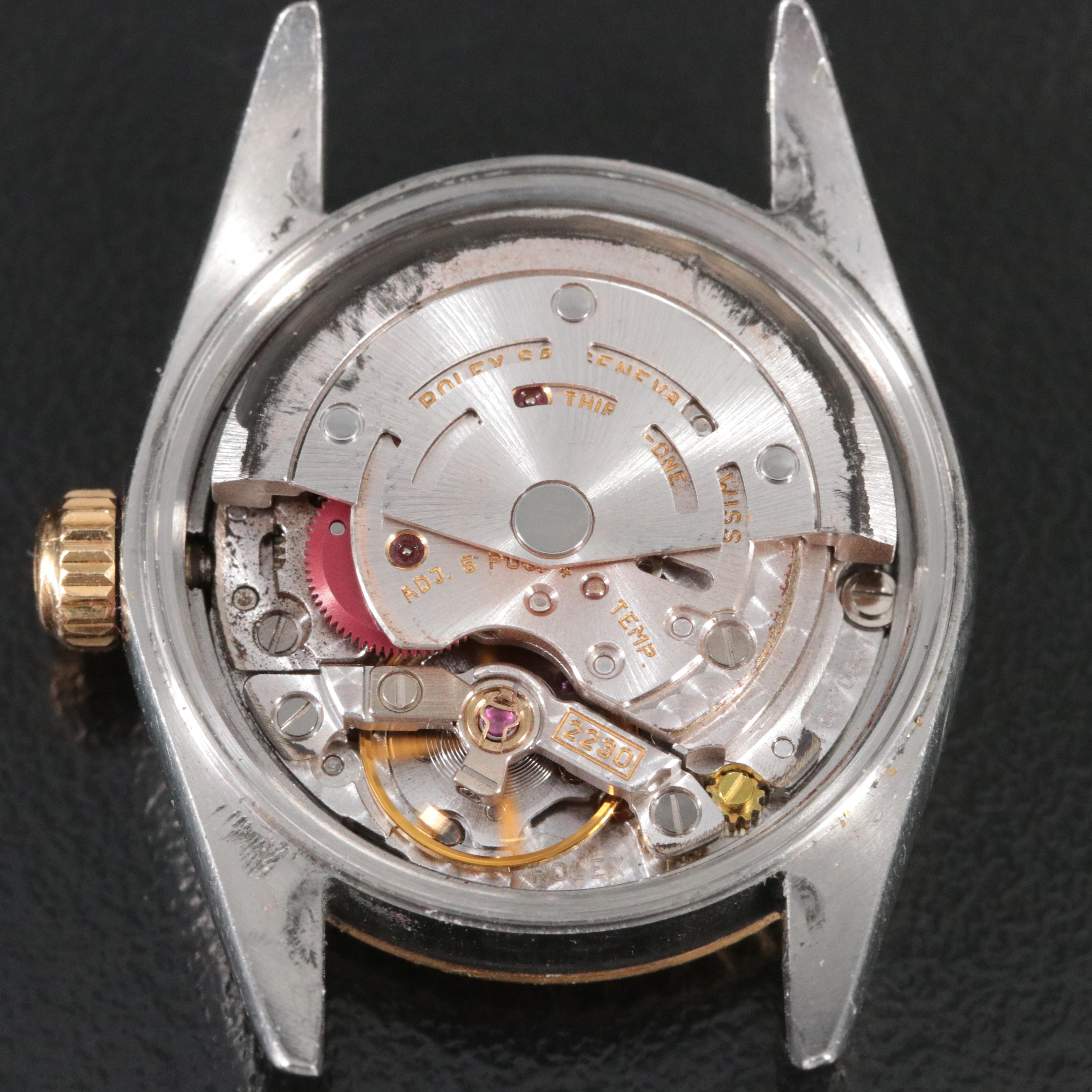 2002 Rolex Oyster Perpetual Two-Tone Model 76193 Watch