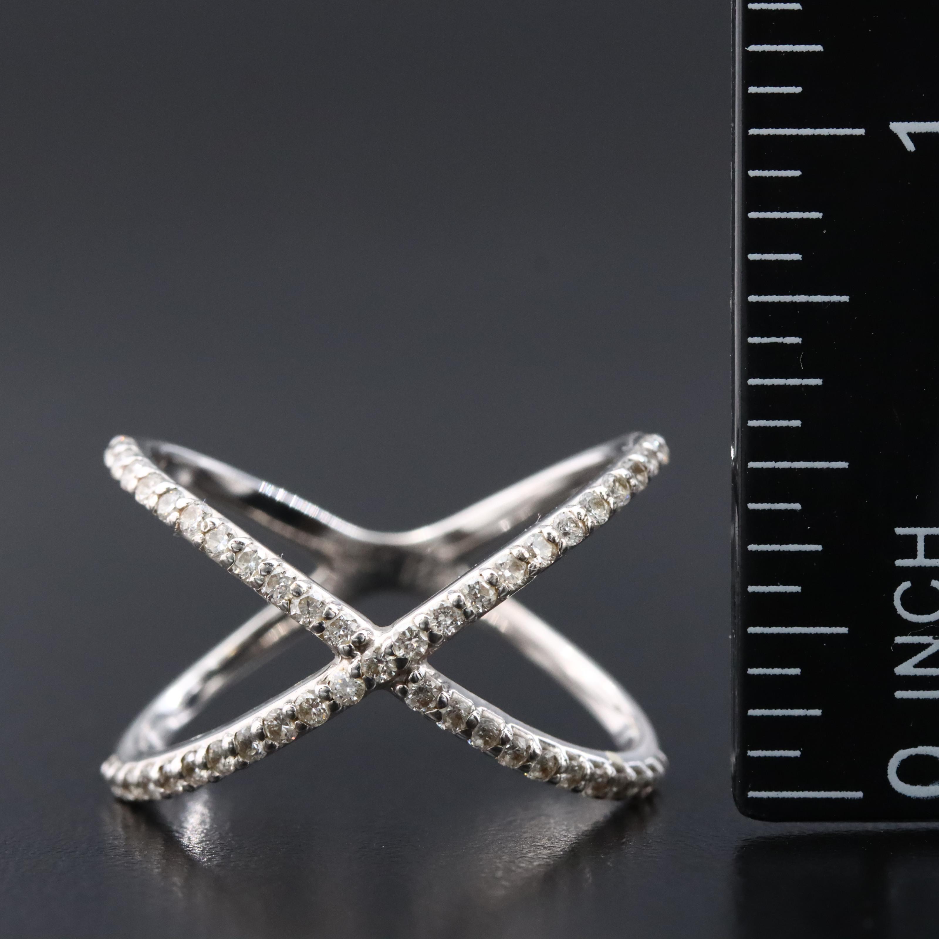 14K 0.56 CTW Diamond Ring