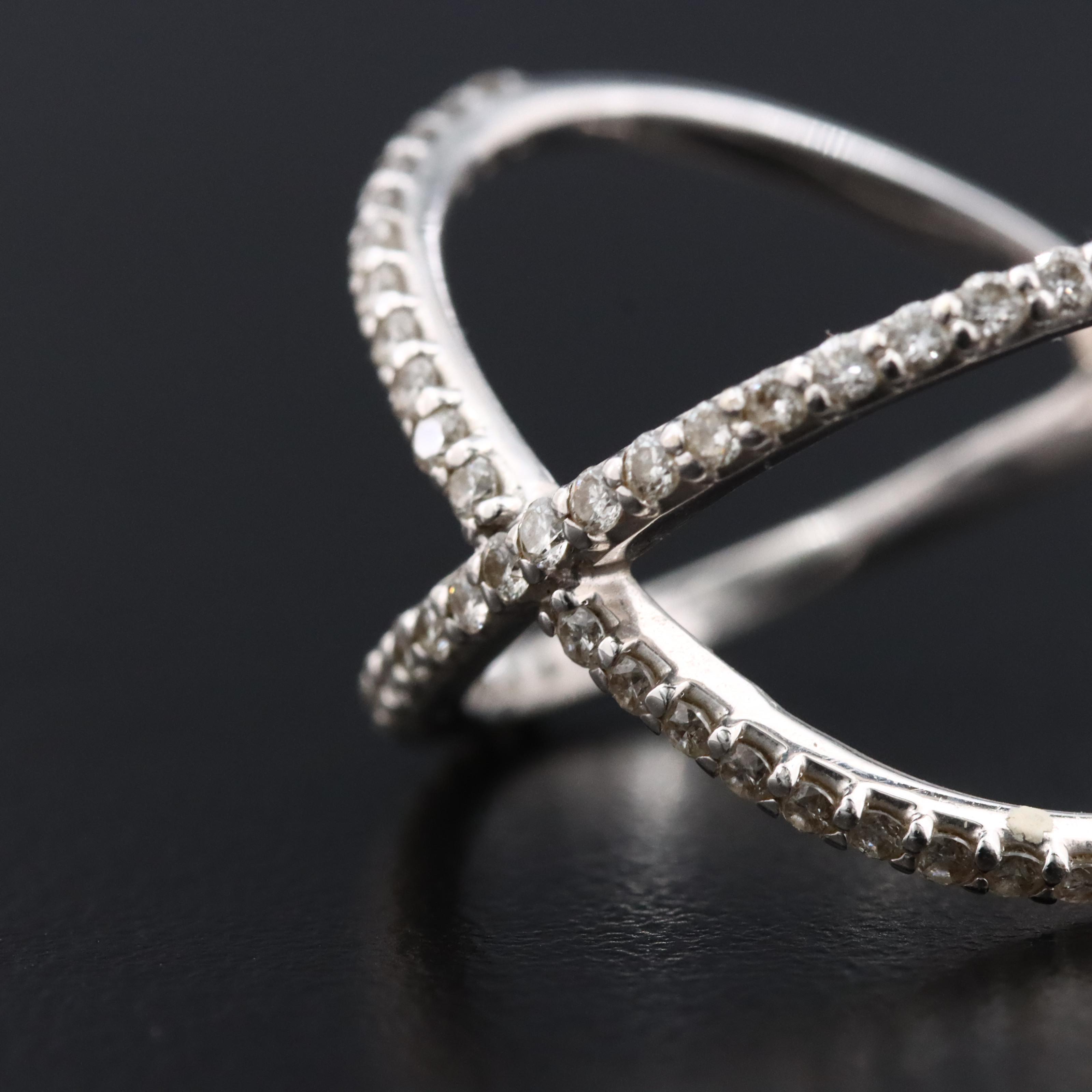 14K 0.56 CTW Diamond Ring