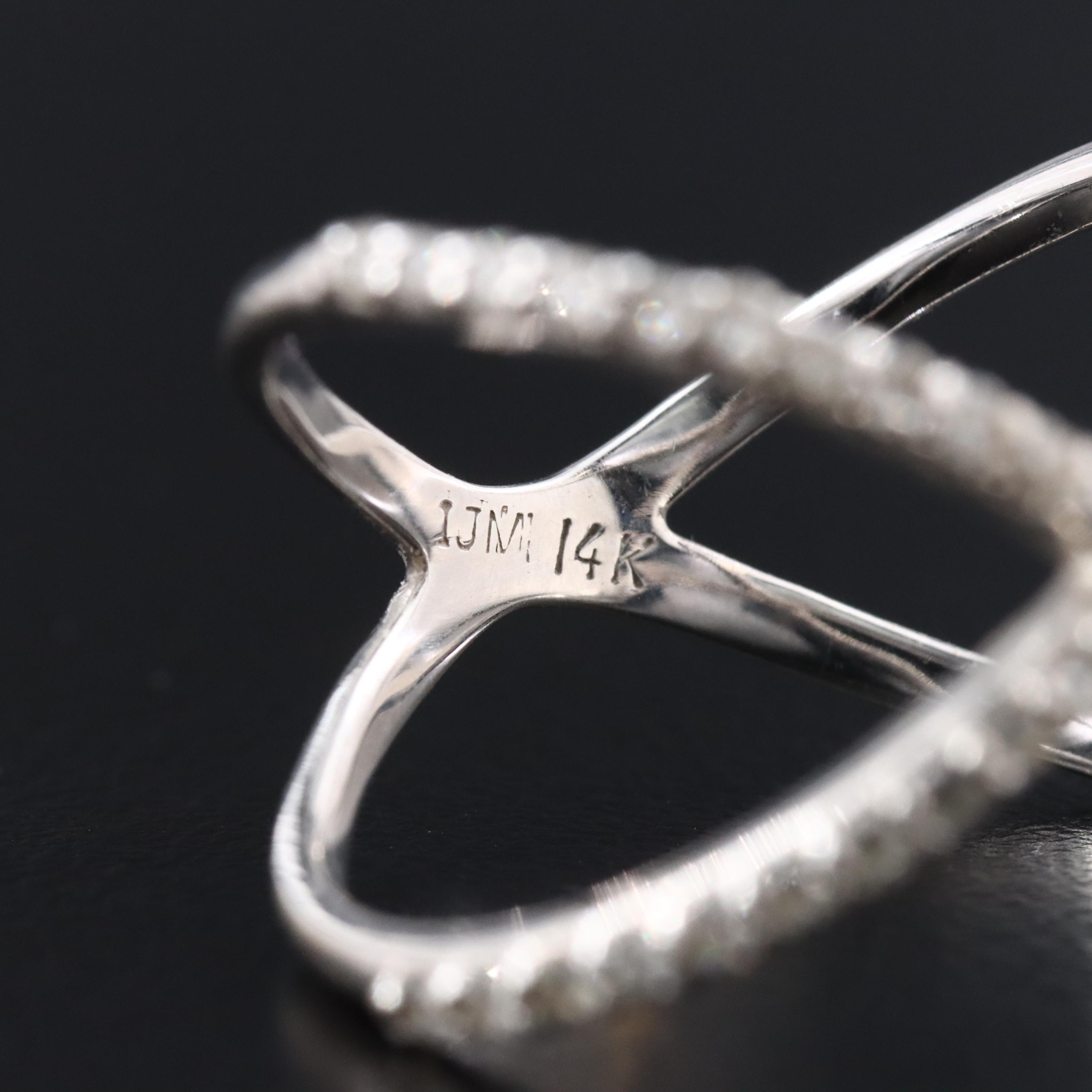 14K 0.56 CTW Diamond Ring