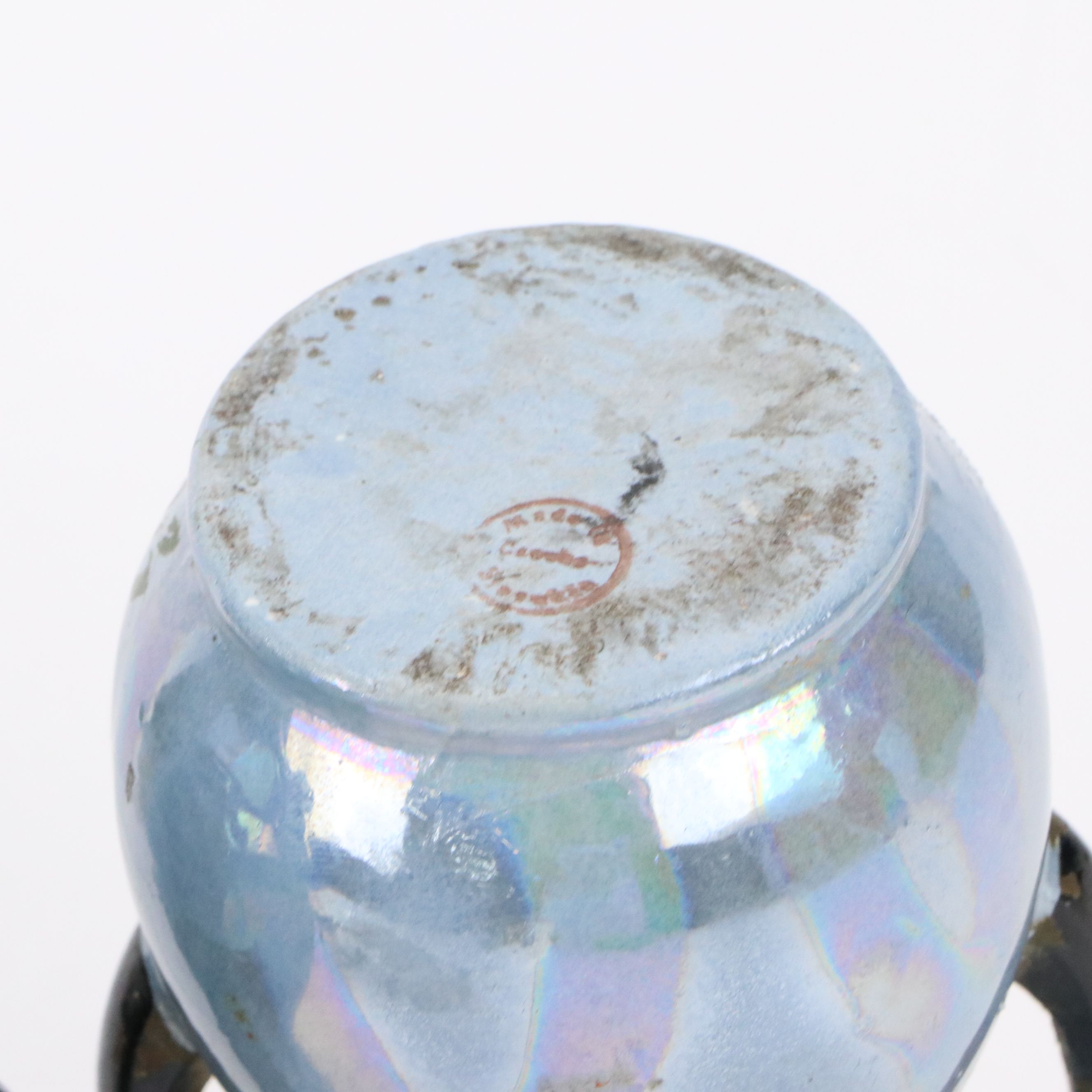 Continental Ceramic Vases and Decorative Boxes with Korean Brass Swan Bookends