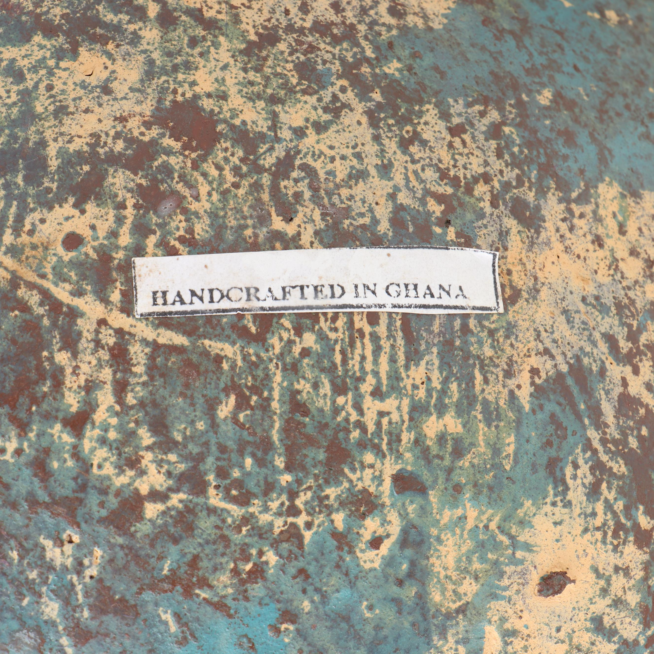 Ghanaian Handcrafted Pottery Vessel