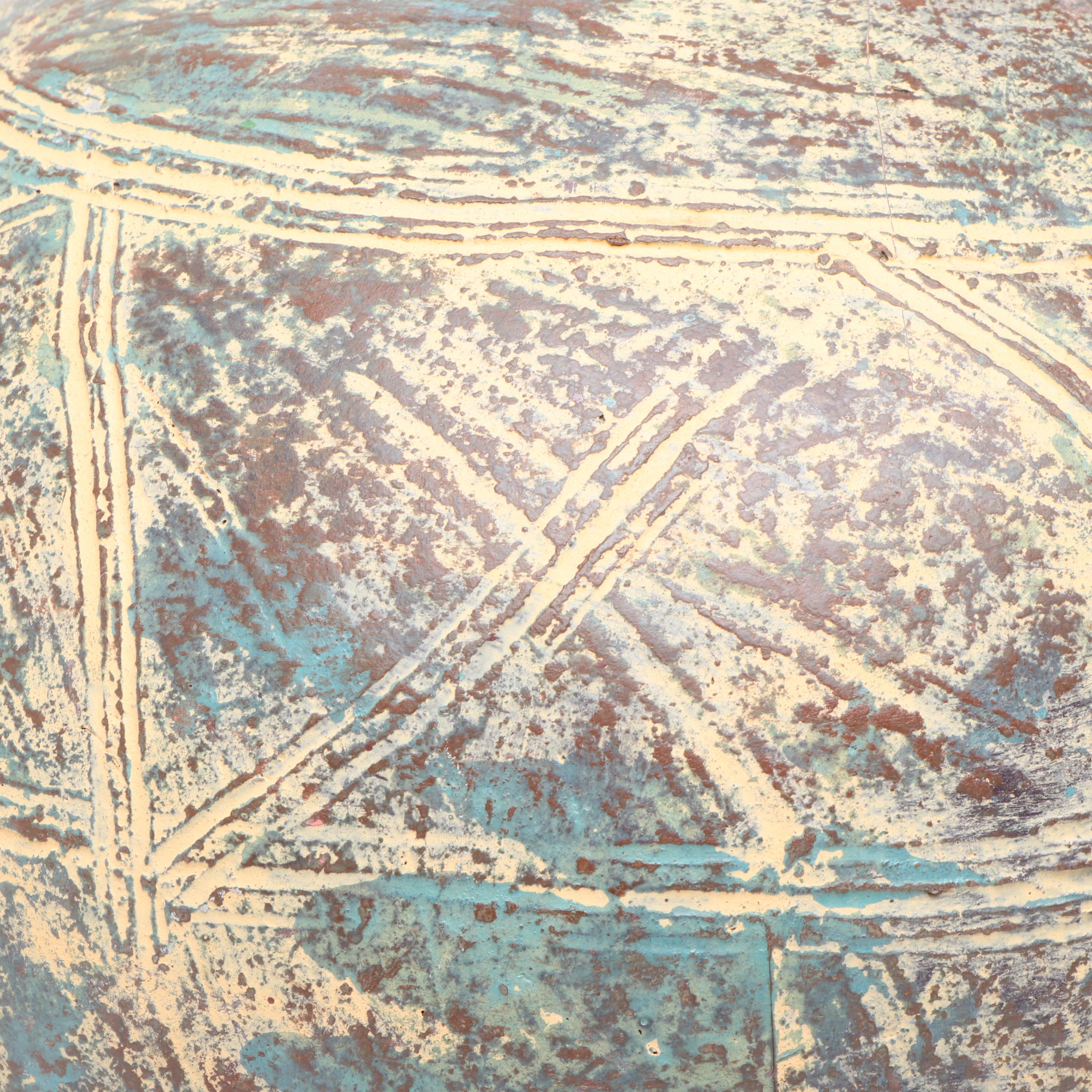 Ghanaian Handcrafted Pottery Vessel