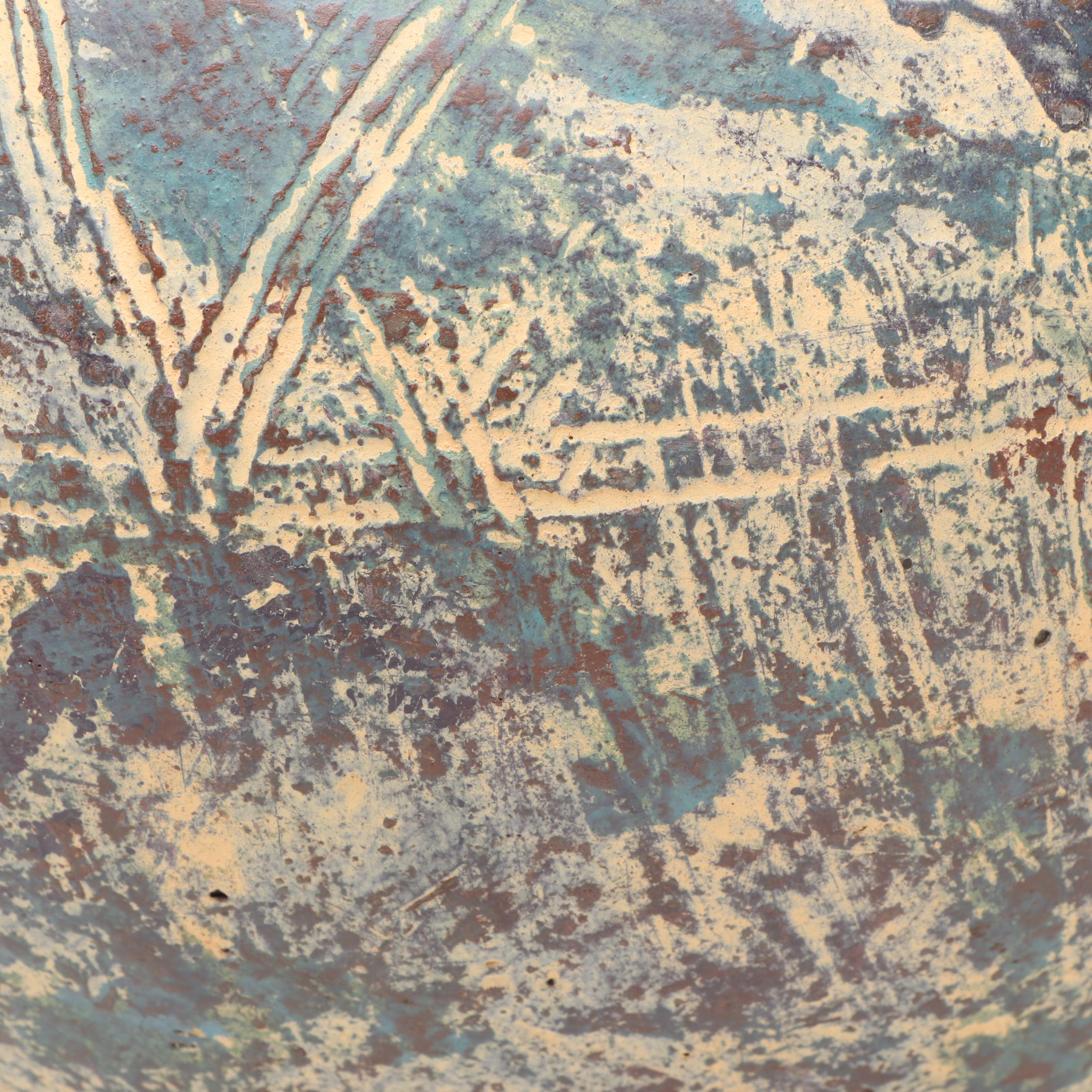 Ghanaian Handcrafted Pottery Vessel