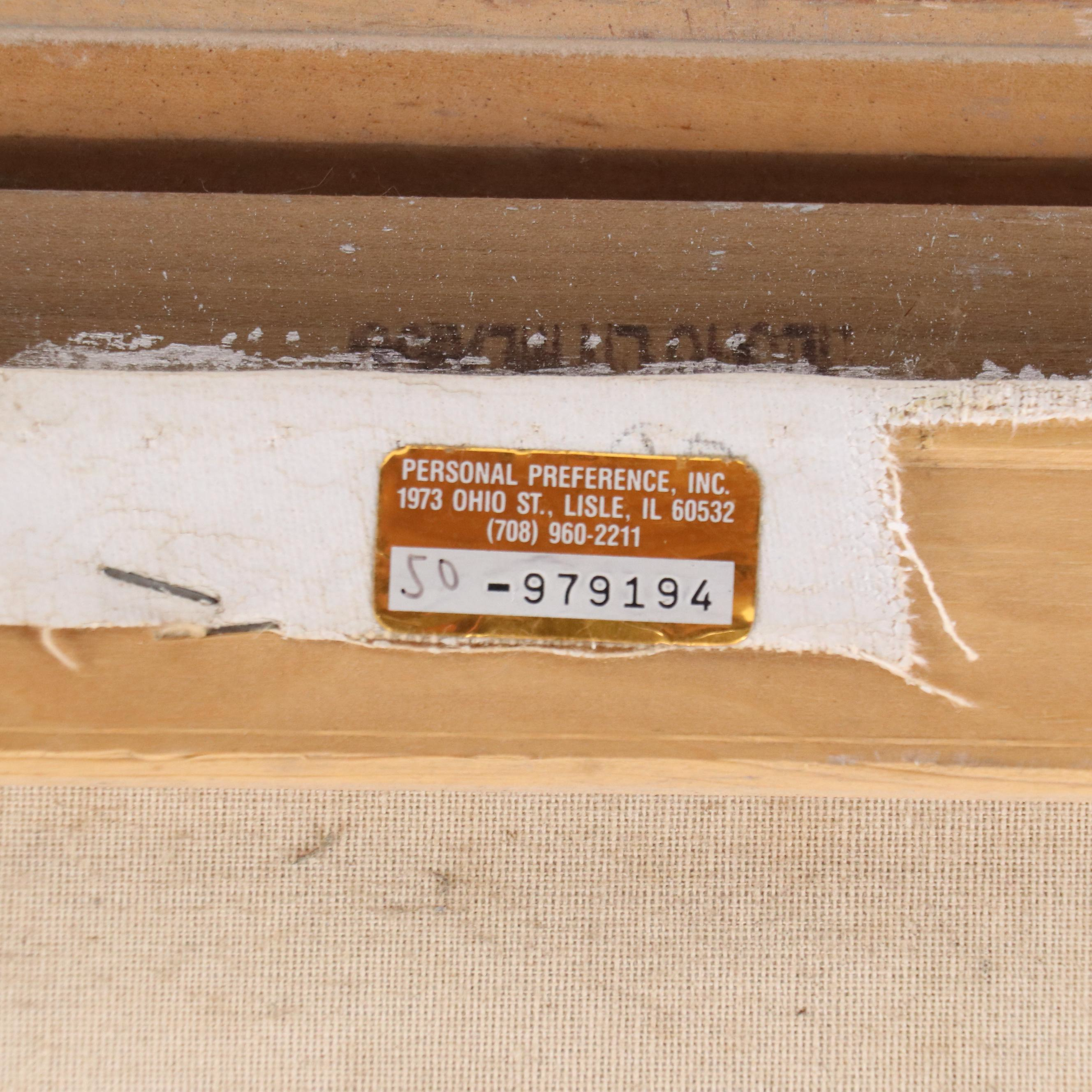 Simon Impressionist Coastal Scene Oil Painting of Woman and Bicycle