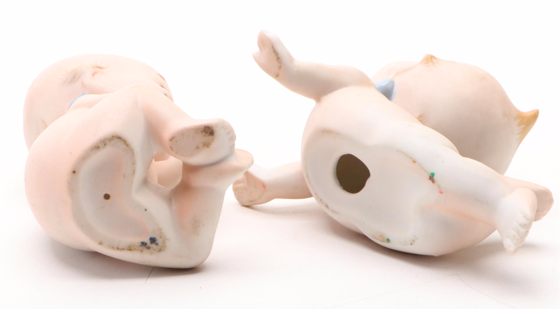 Bisque Kewpie Doll Figurines, Mid-20th Century