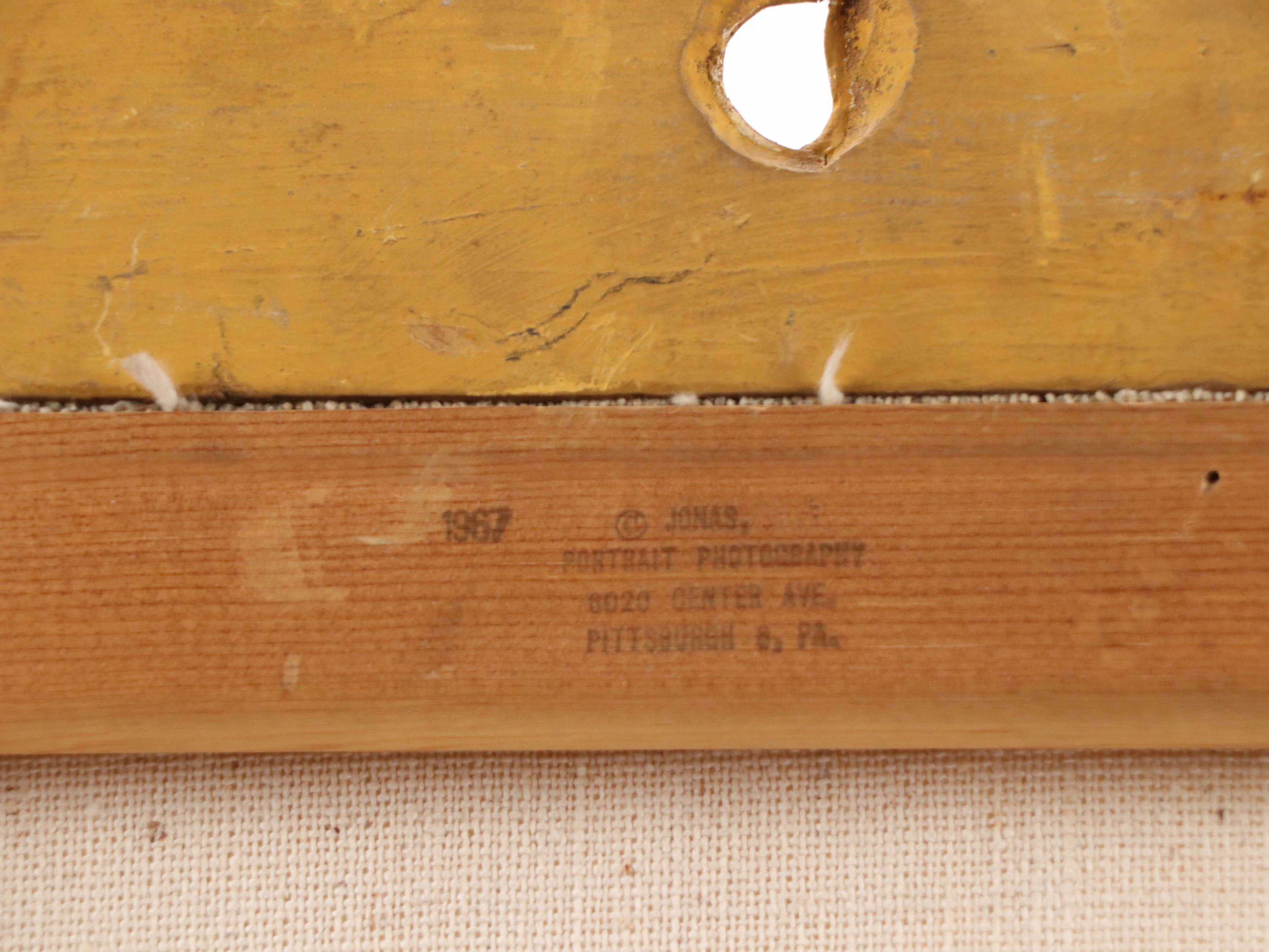 Chromogenic Color Wedding Portrait, Mid-20th Century