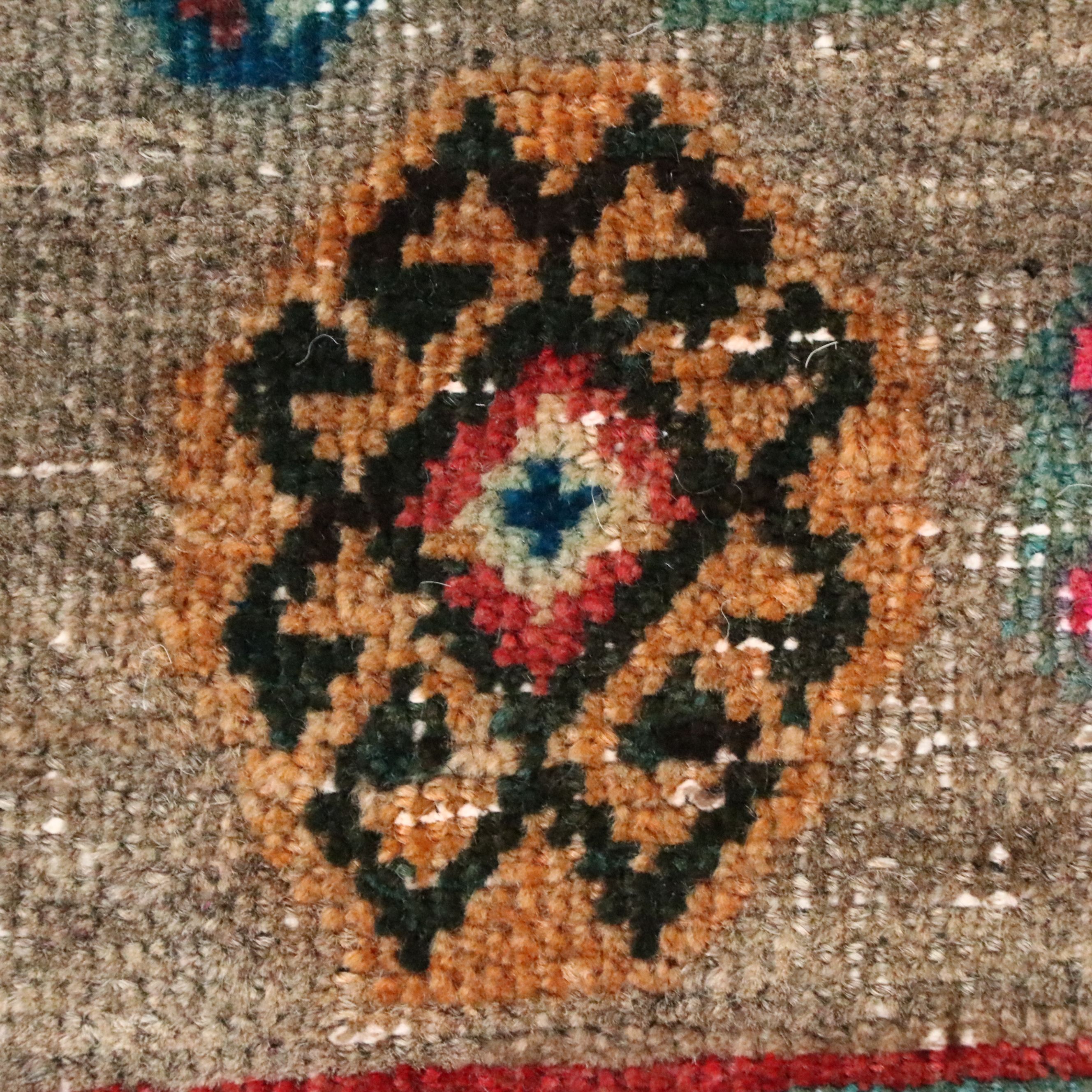 5' x 8' Hand-Knotted Persian Hamadan Area Rug