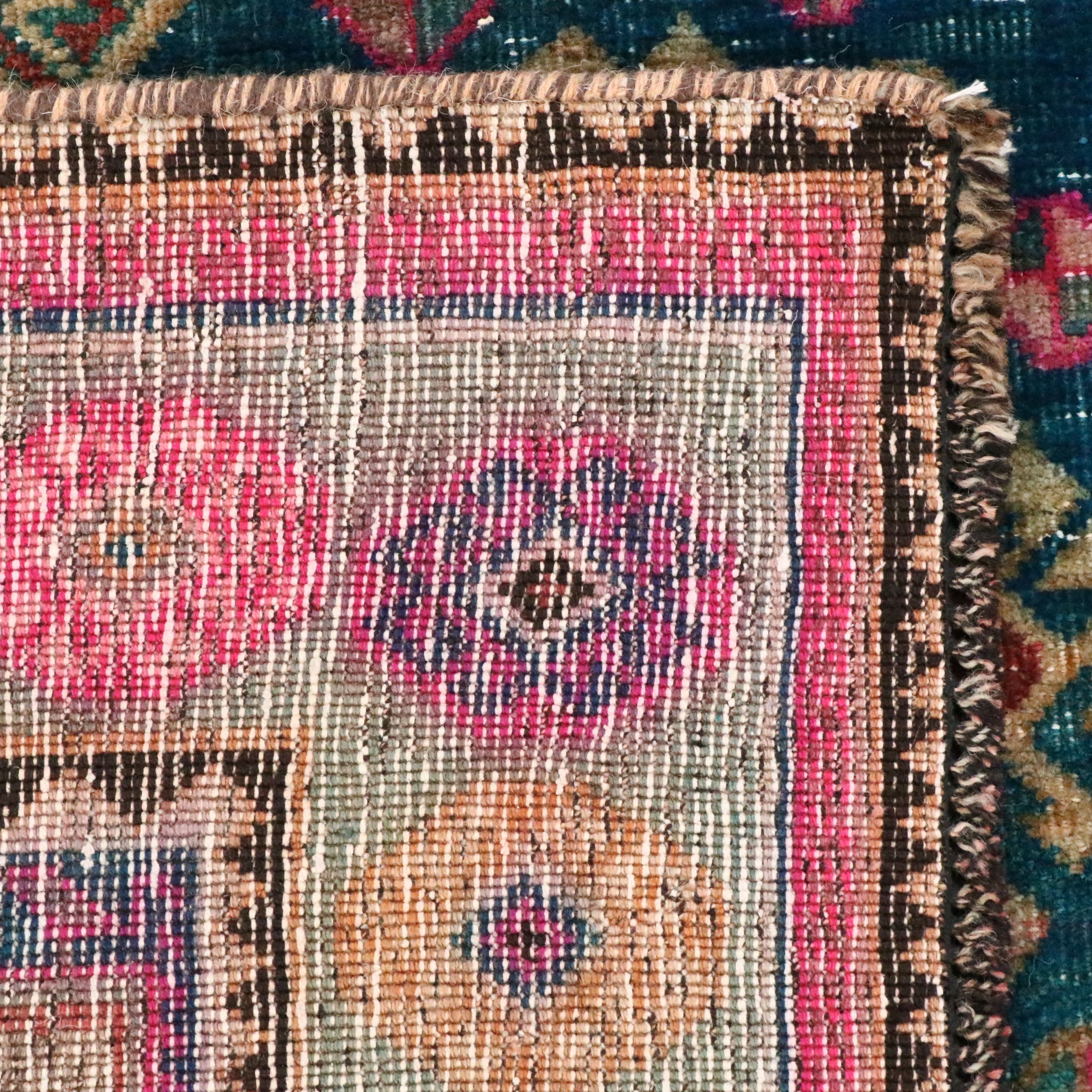 5' x 8' Hand-Knotted Persian Hamadan Area Rug