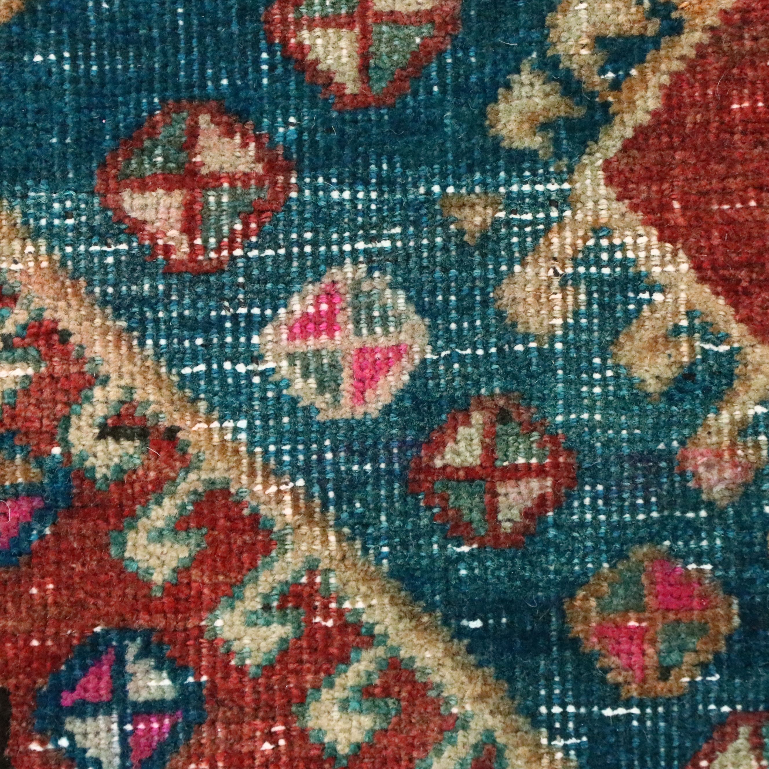 5' x 8' Hand-Knotted Persian Hamadan Area Rug