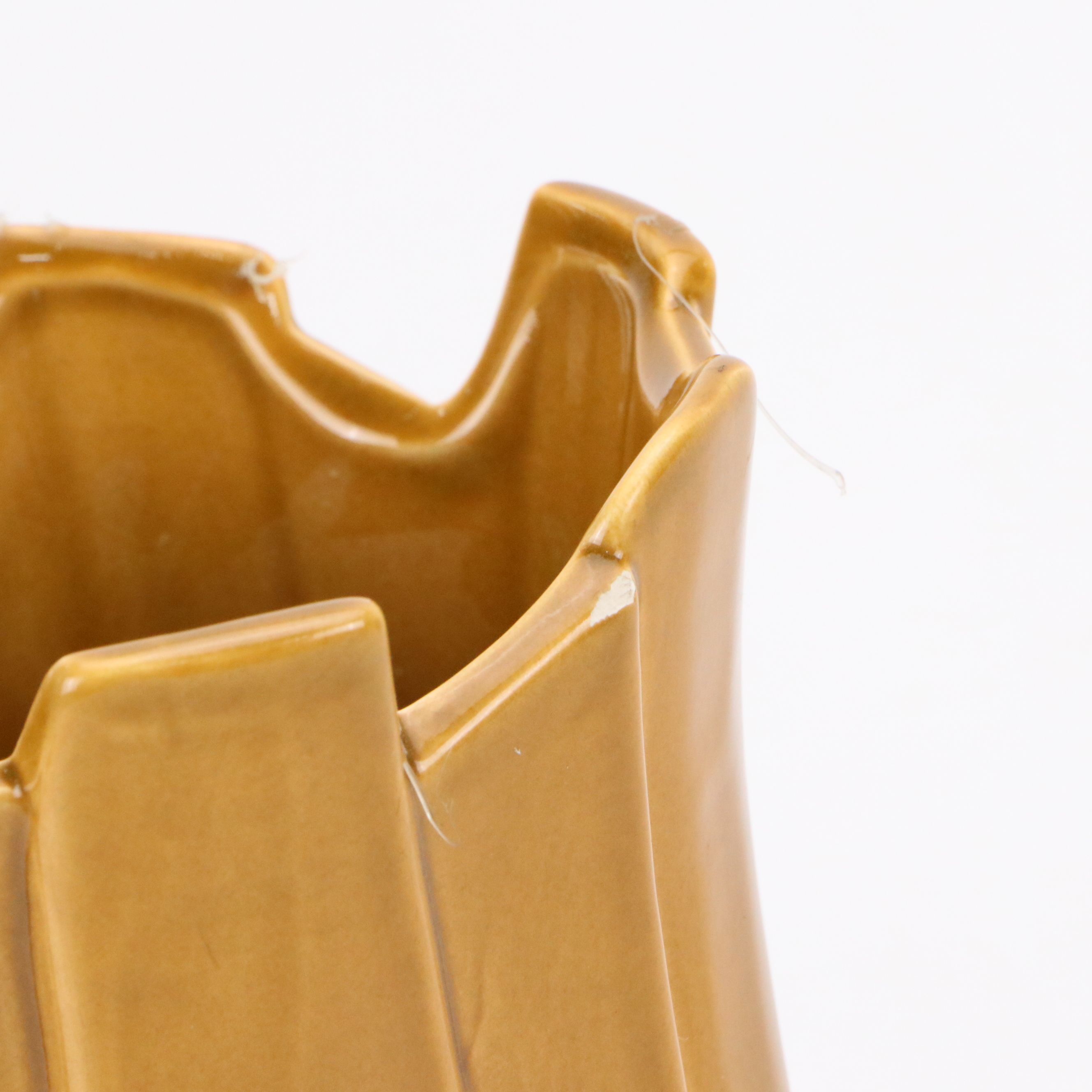 McCoy and Other Arts and Crafts Style Ceramic Vases and Tableware