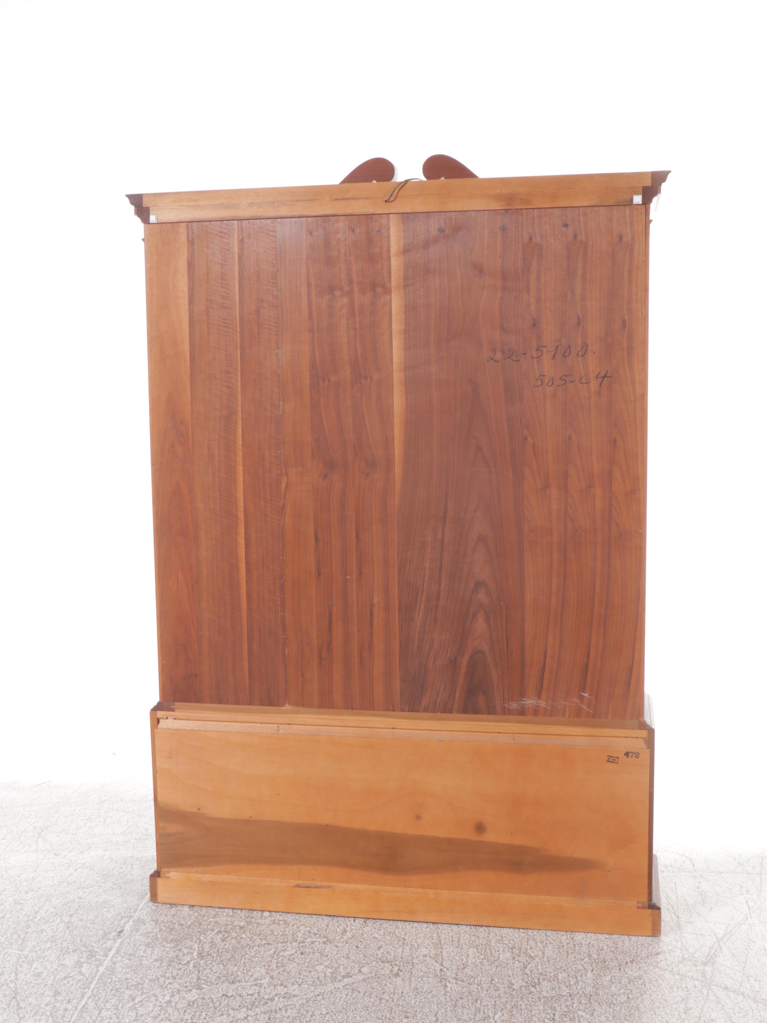 Henredon "18th Century Portfolio" Walnut China Cabinet