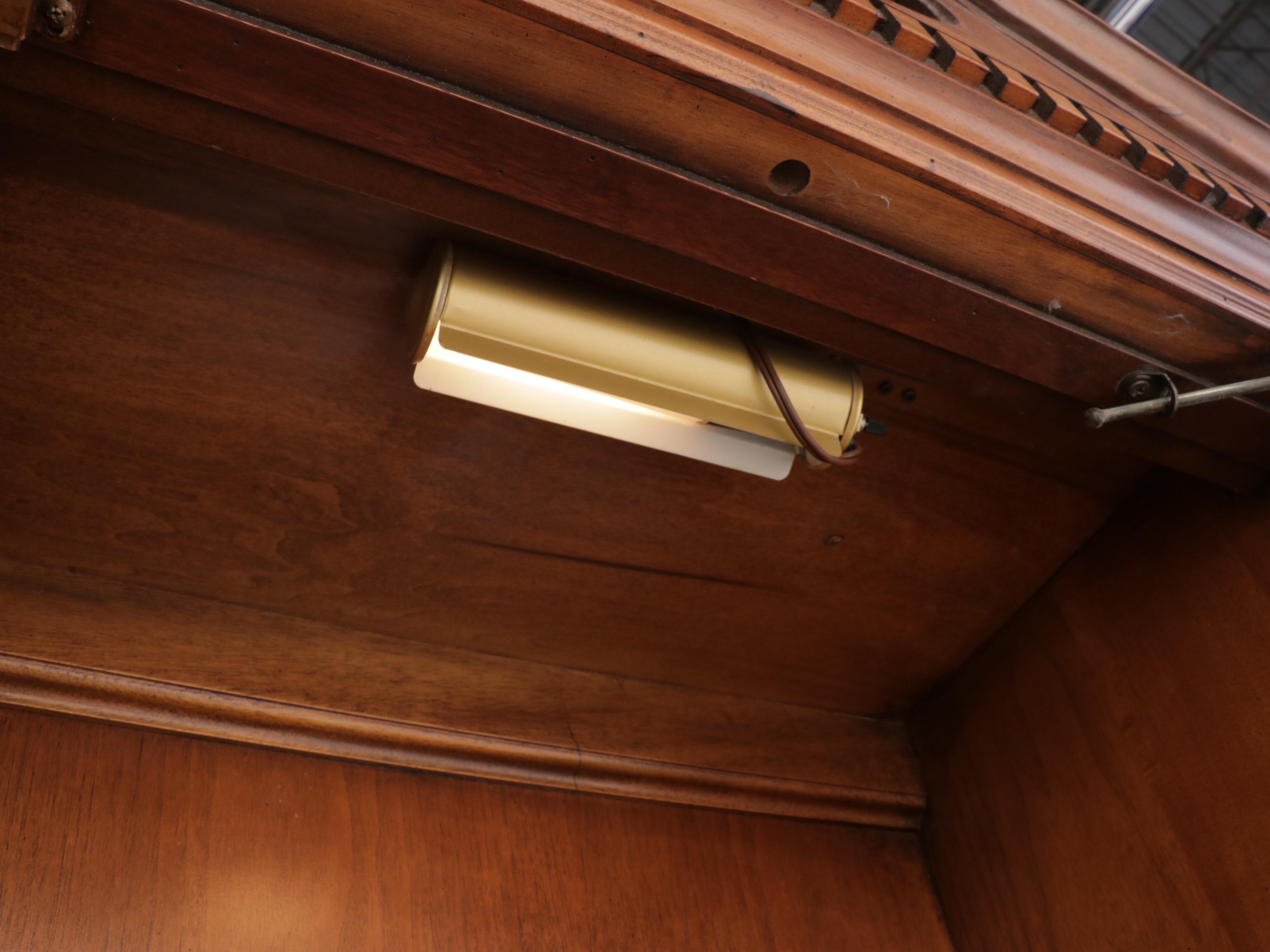 Henredon "18th Century Portfolio" Walnut China Cabinet