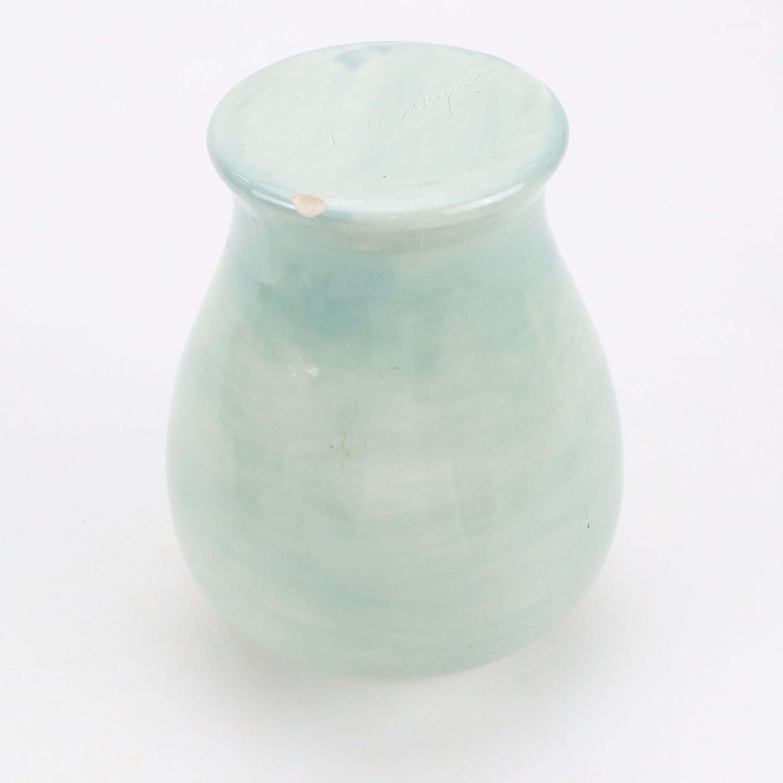 Celadon Ceramic Art Vases and Haeger Bowl