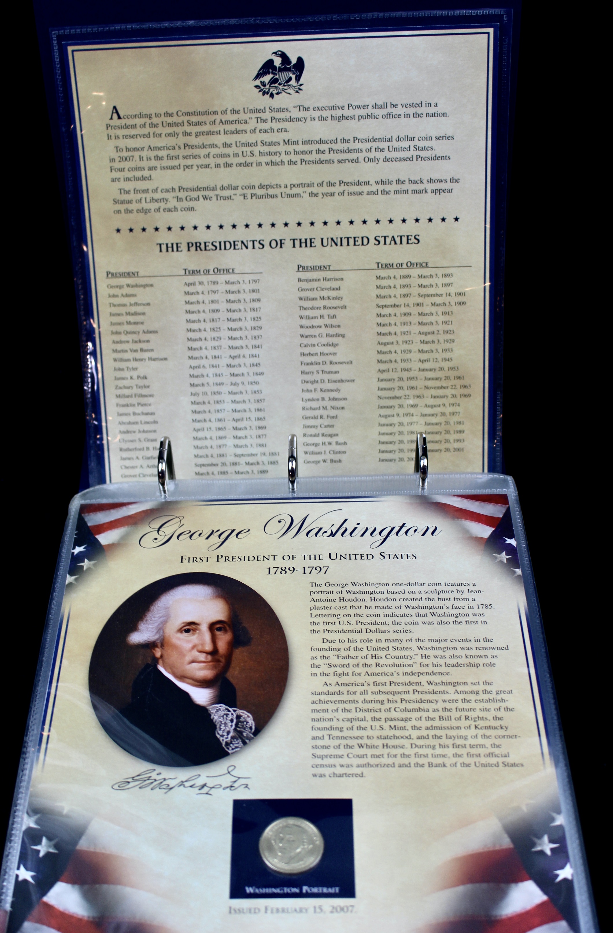 Thirty-Nine Different U.S. Presidential Dollars and Related Stamps