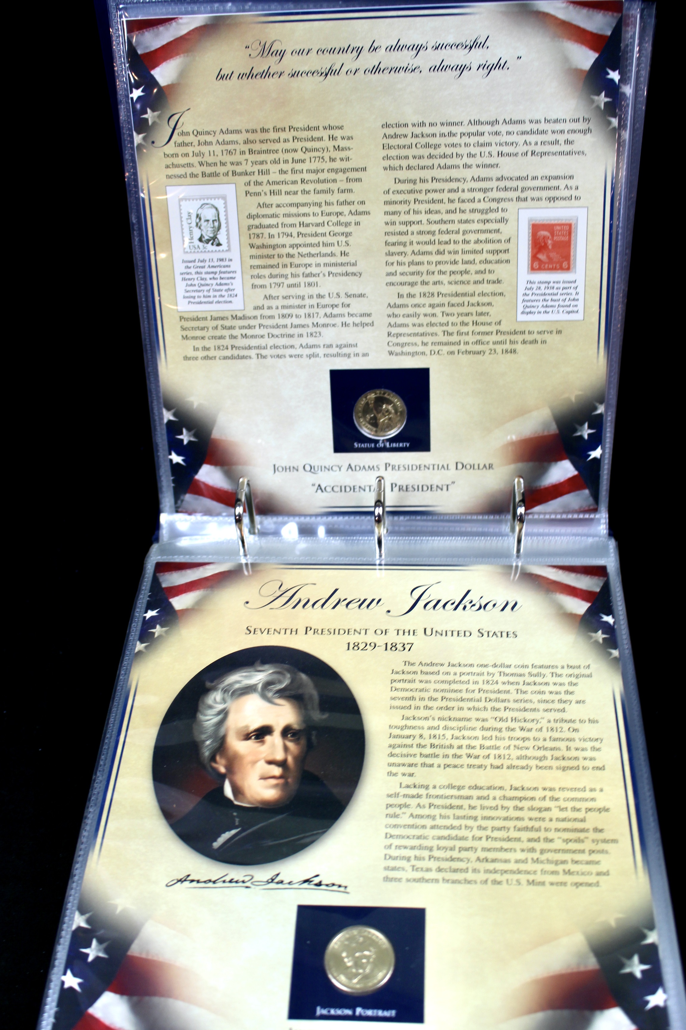 Thirty-Nine Different U.S. Presidential Dollars and Related Stamps