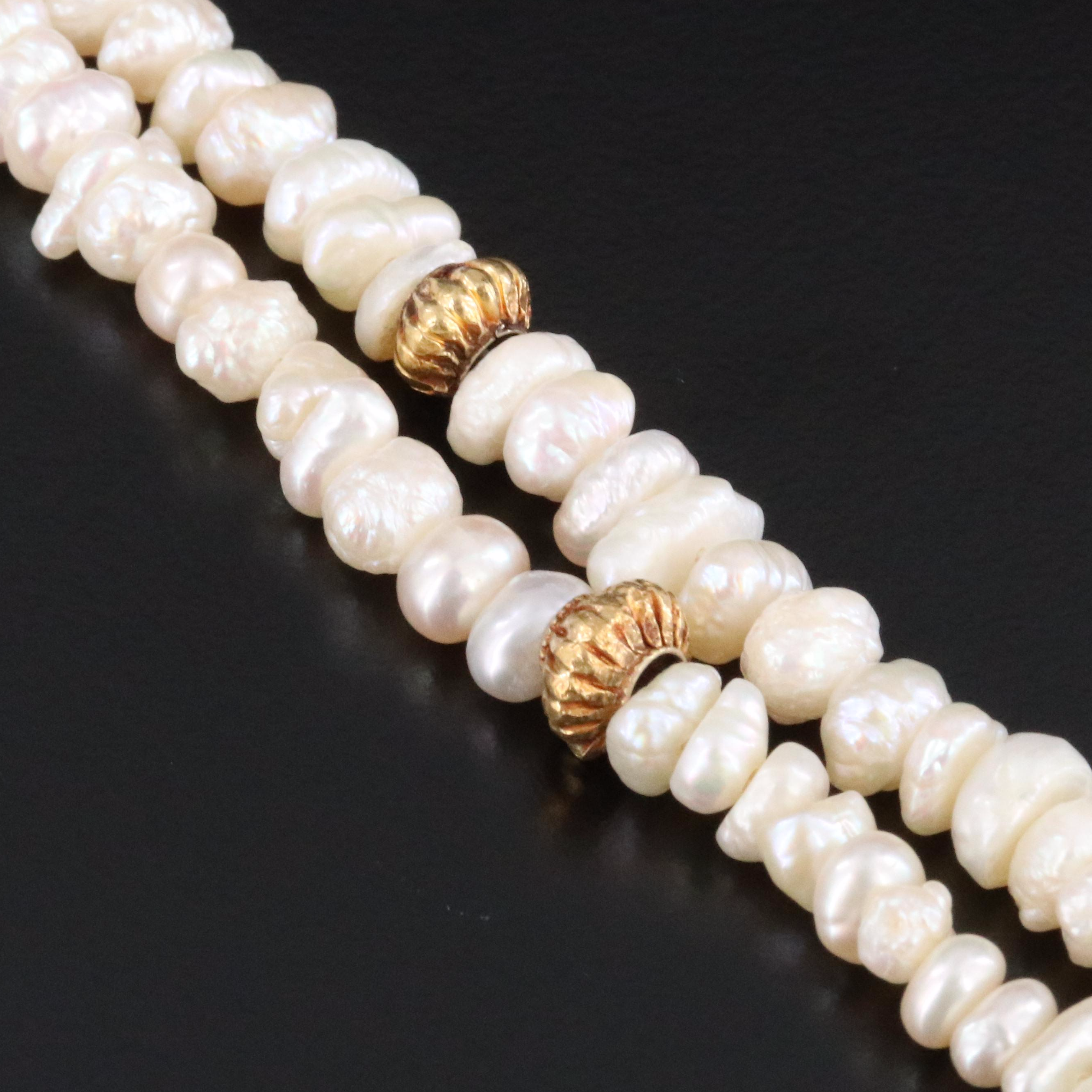 14K Pearl Necklace
