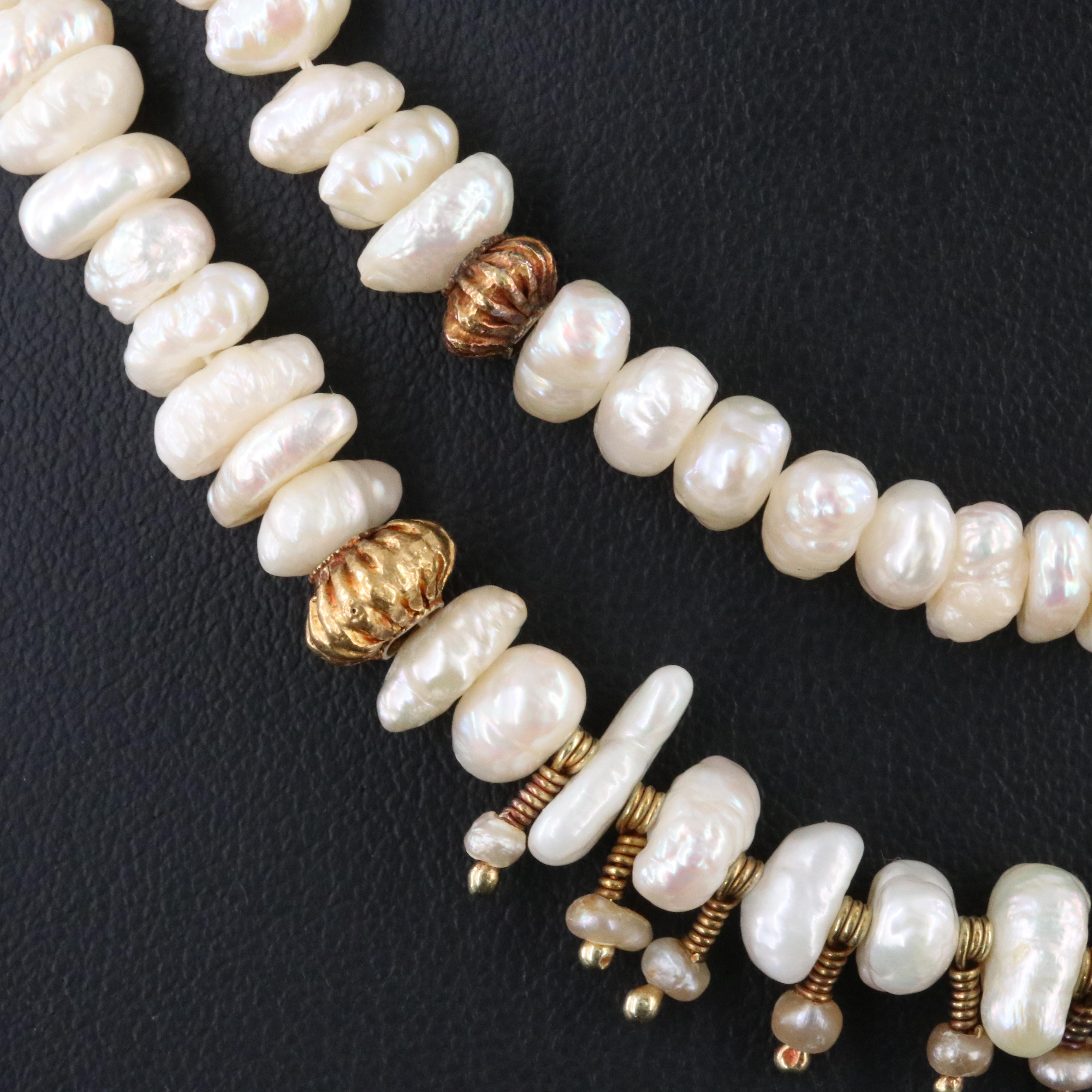 14K Pearl Necklace