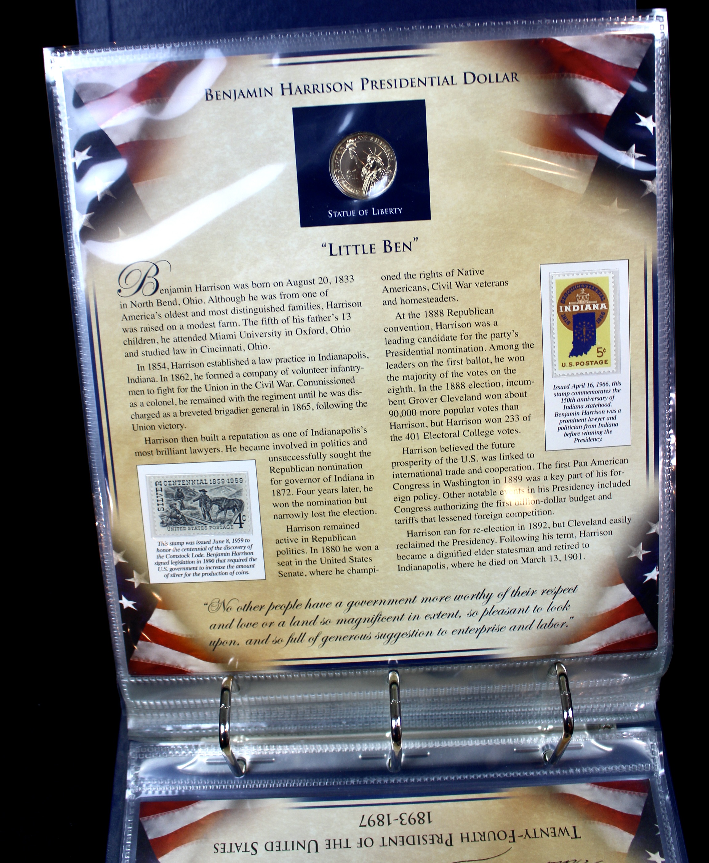 Thirty-Nine Different U.S. Presidential Dollars and Related Stamps