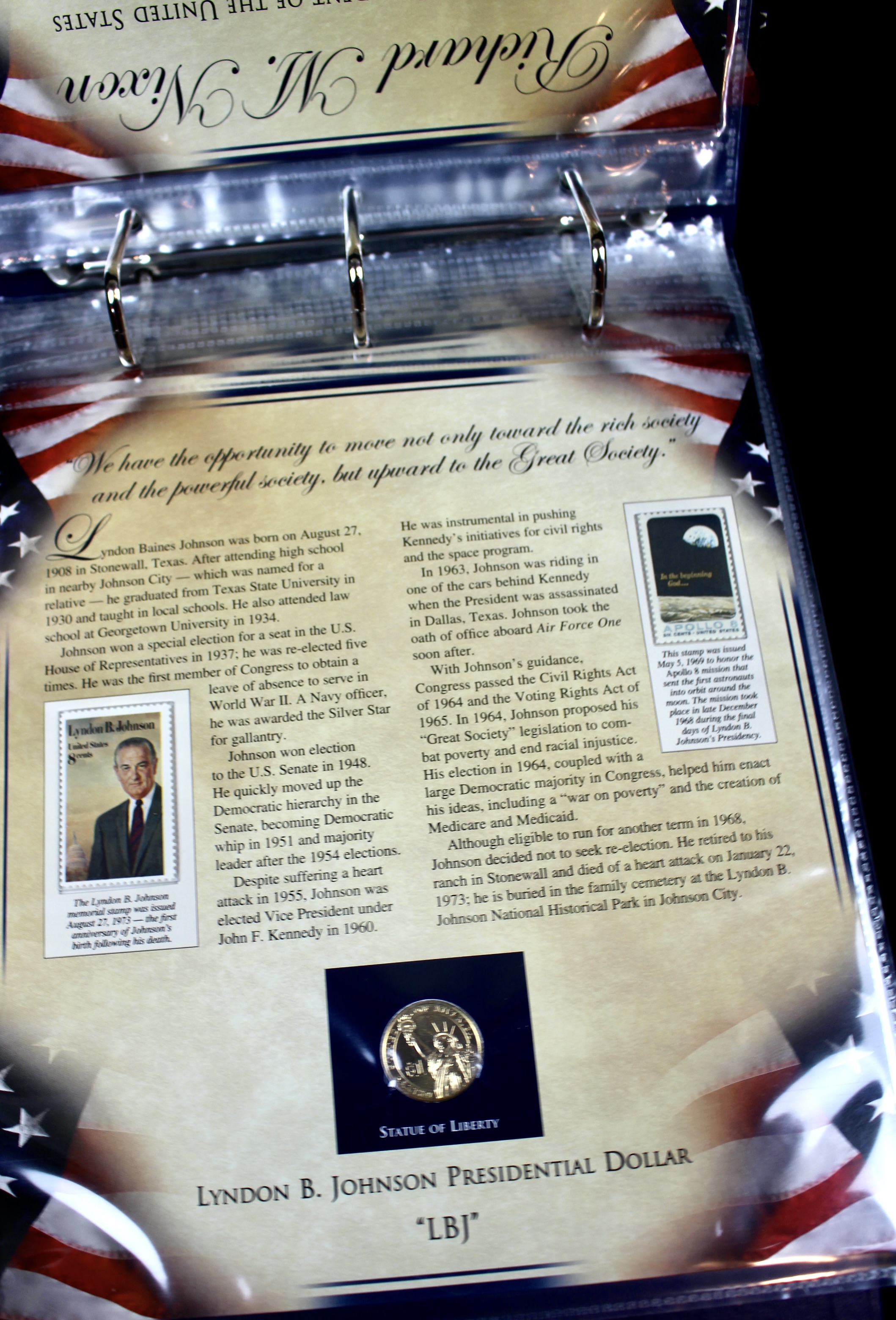 Thirty-Nine Different U.S. Presidential Dollars and Related Stamps