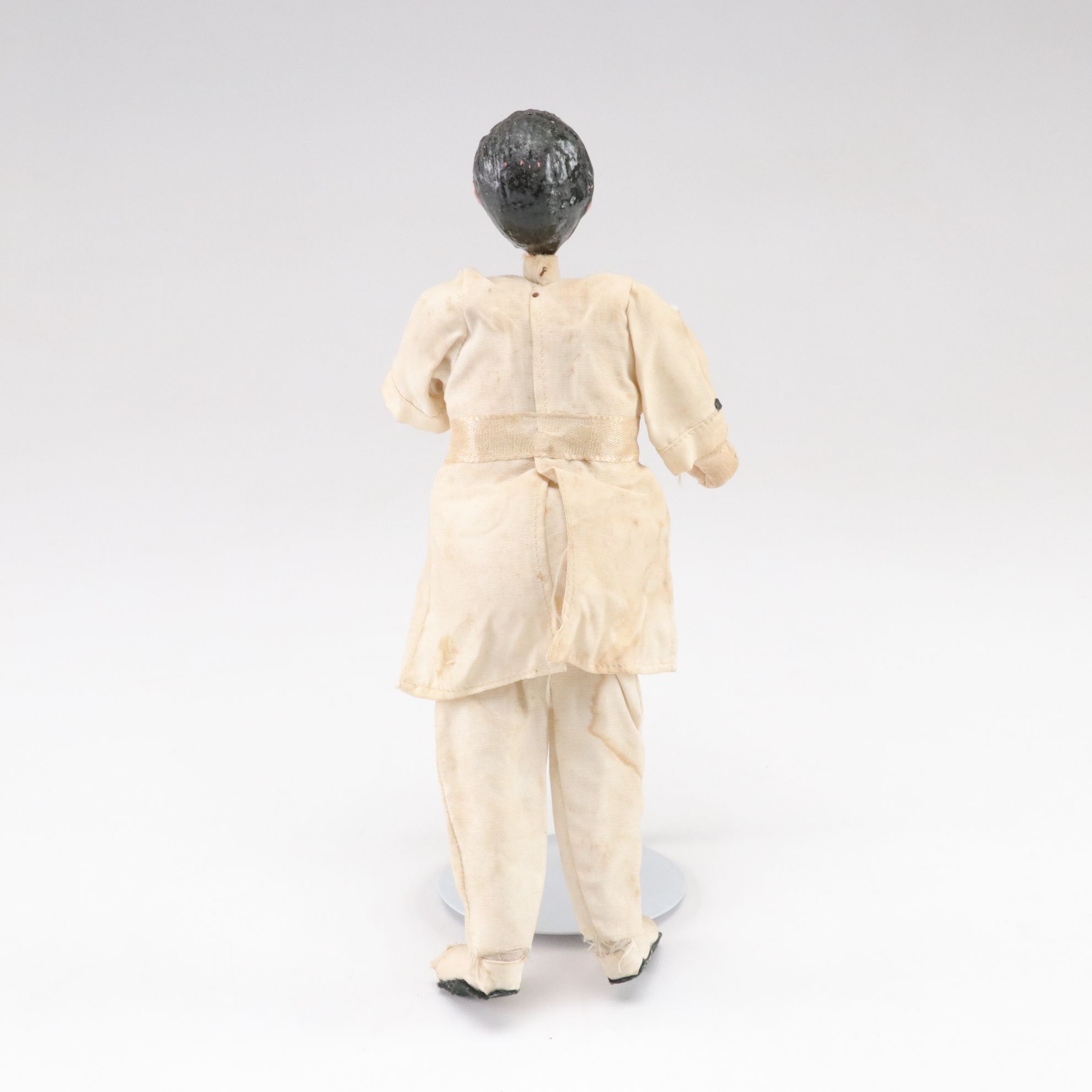 Vintage Paper Mache Cat, Dentist Doll & Animated Wine Stopper