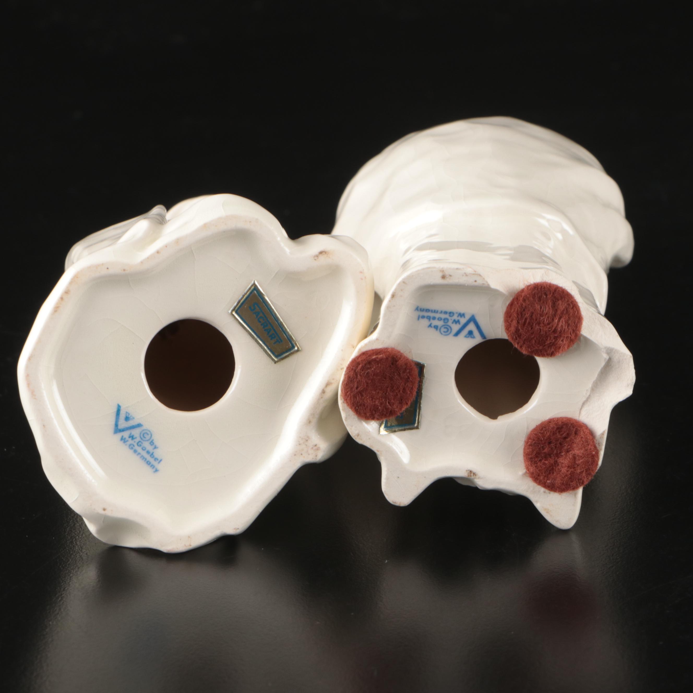 Goebel Sacrart Porcelain Nativity with Our Lady of Fátima Statuette