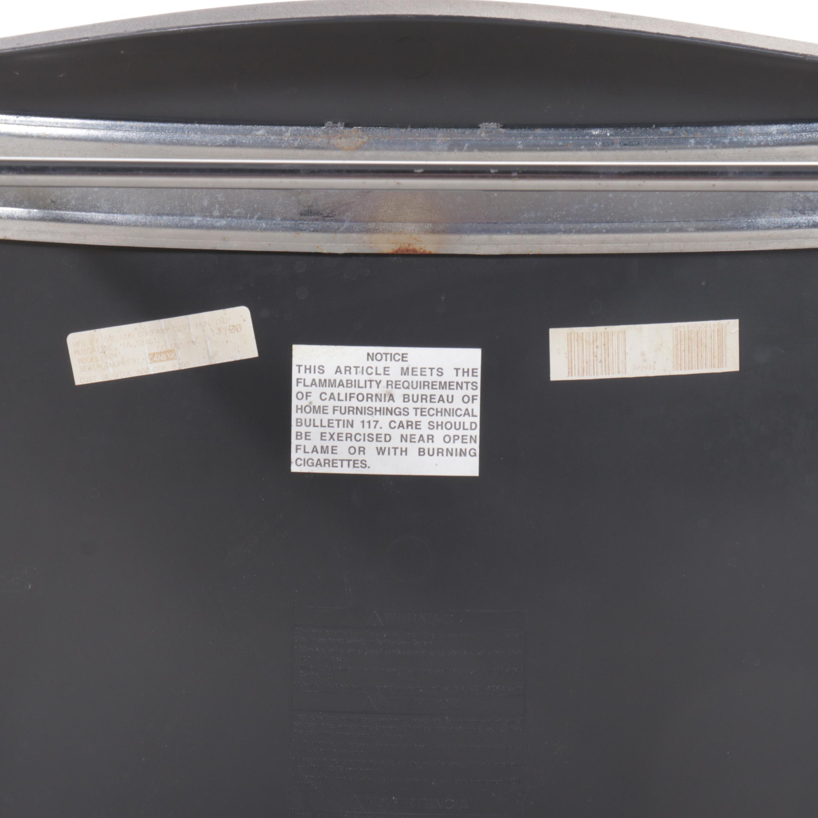 Set of Five HON Olson Contemporary Stacking Chairs