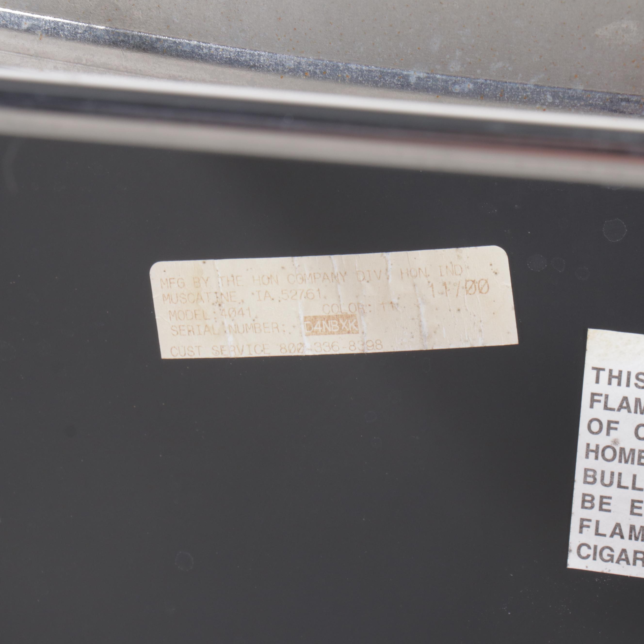 Set of Five HON Olson Contemporary Stacking Chairs