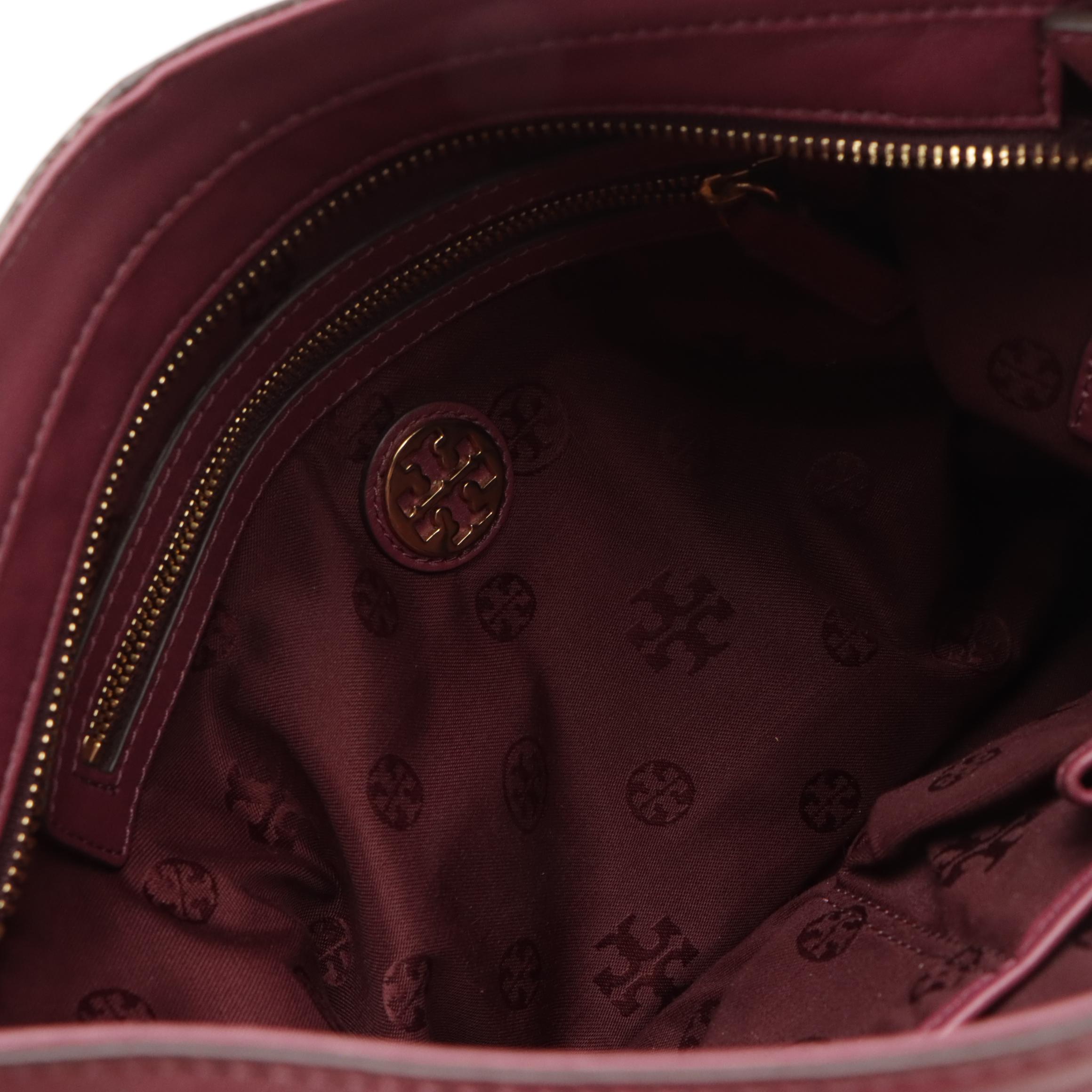 Tory Burch Leather Priscilla Hobo Shoulder Bag and Calvin Klein Gala Tote w/ Tag