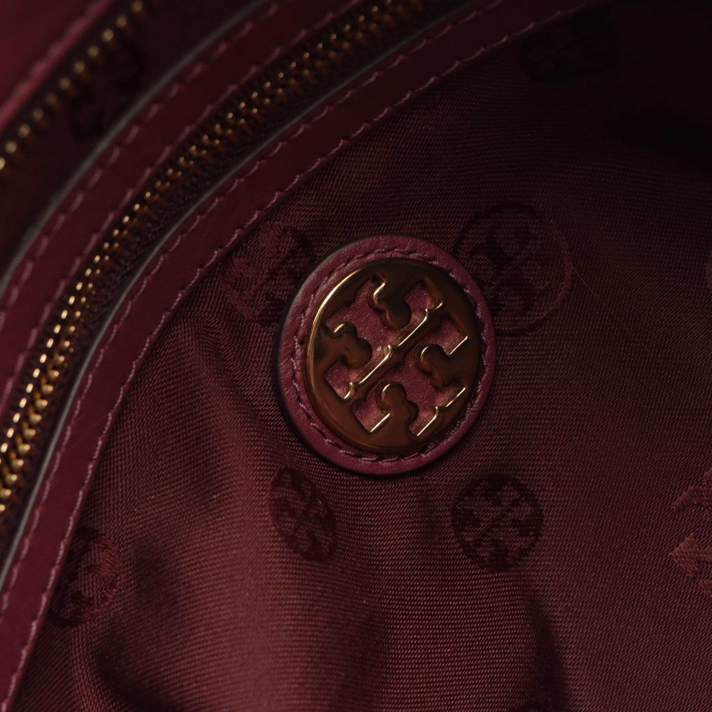 Tory Burch Leather Priscilla Hobo Shoulder Bag and Calvin Klein Gala Tote w/ Tag